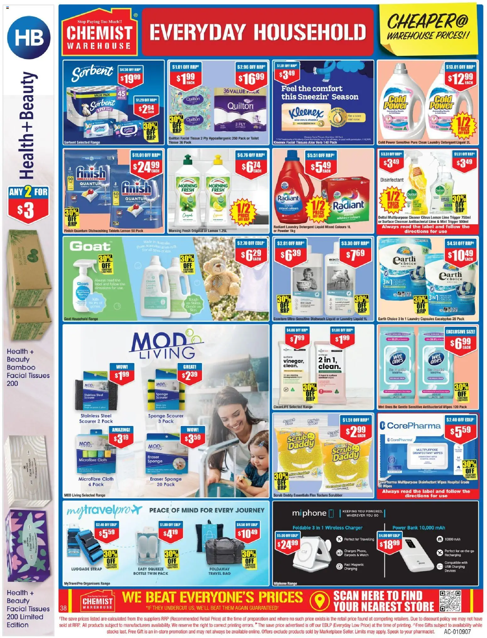 Chemist Warehouse catalogue - valid from 28.05.2026 | Page: 38 | Products: Cloth, Household, Tablets, Vitamin