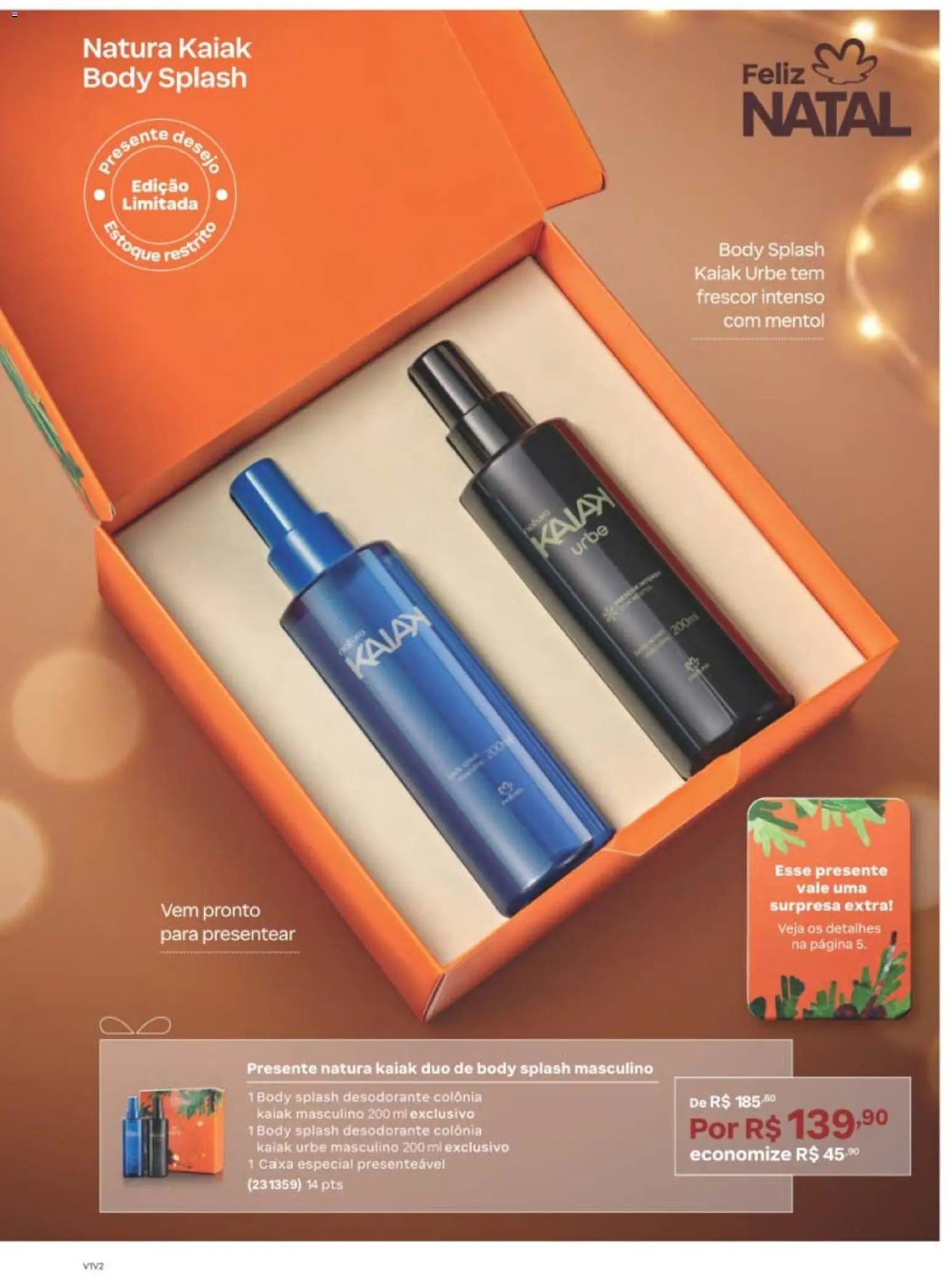 Natura Folheto - válido de 12/10/2026 | Página: 33 | Produtos: Desodorante, Caixa, Body