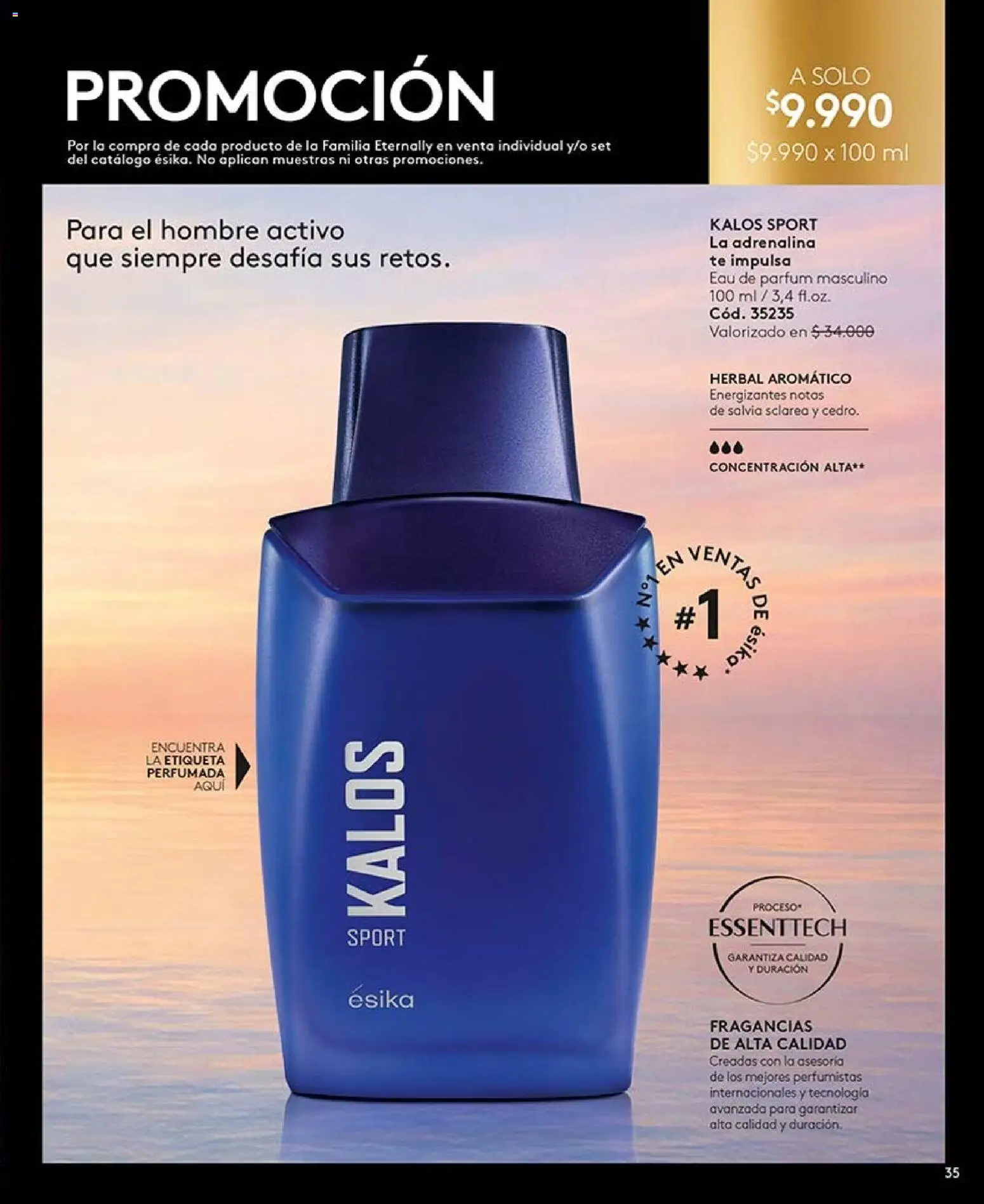 Catálogo Ésika Campaña 13 │ válido desde el 25.07.2026 | Página: 35 | Productos: Té, Individual
