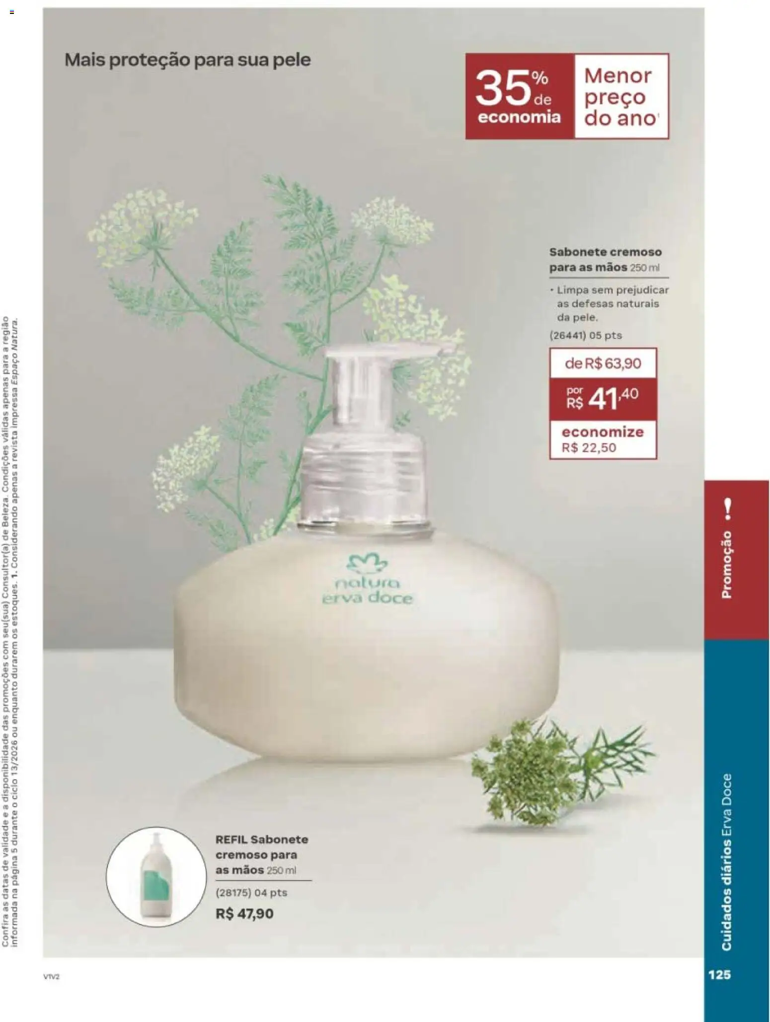 Natura Folheto - válido de 10/08/2026 | Página: 128 | Produtos: Revista, Sabonete