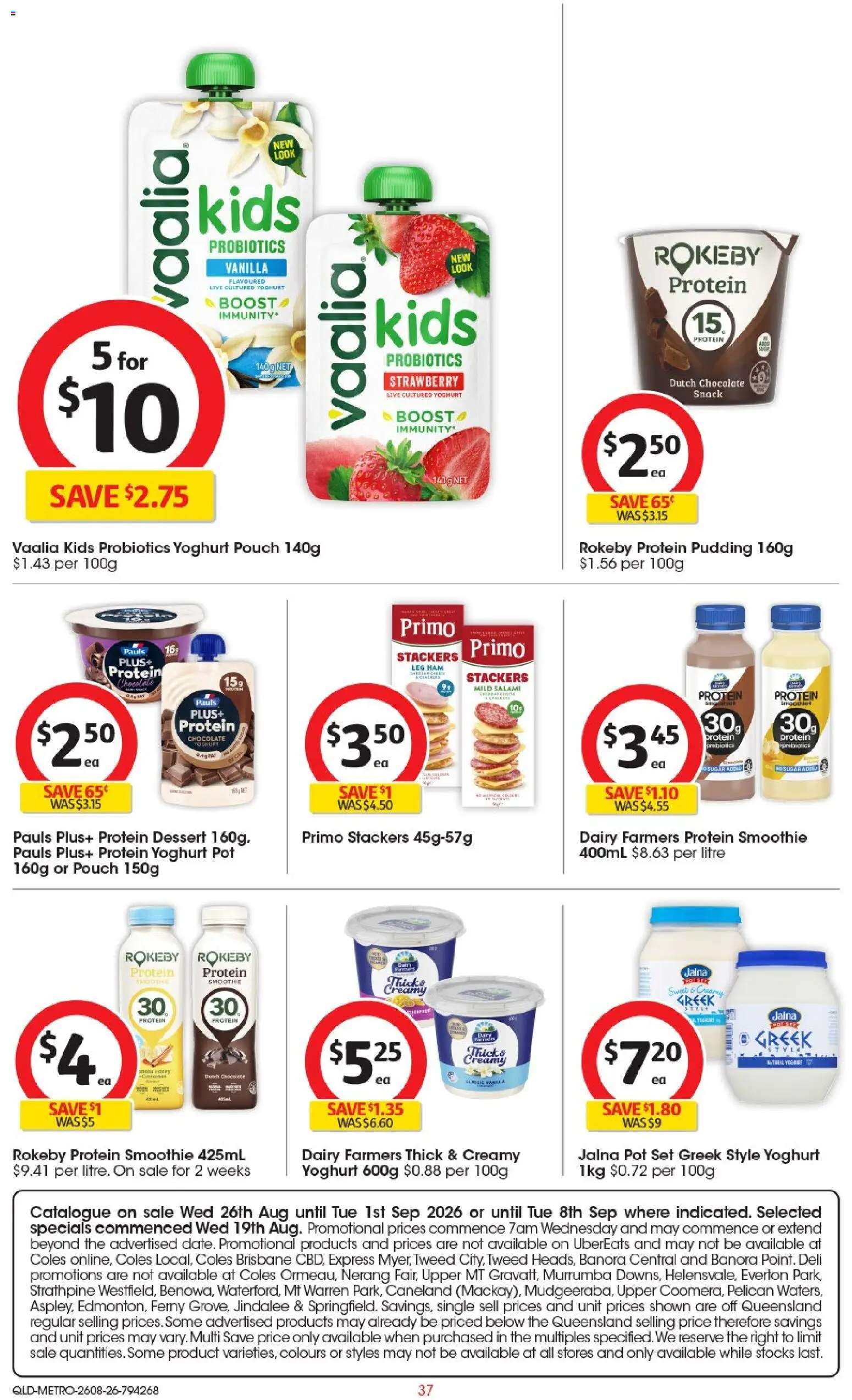 Coles catalogue - valid from 26/08/2026 | Page: 37
