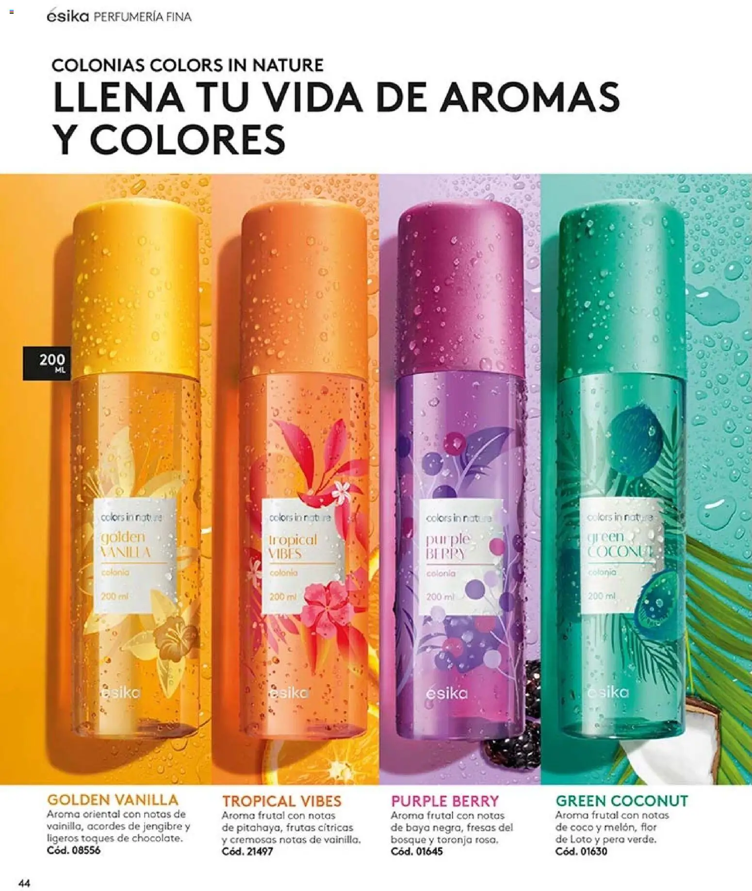 Catálogo Ésika válido desde 02/08/2026 | Página: 44 | Productos: Fresas