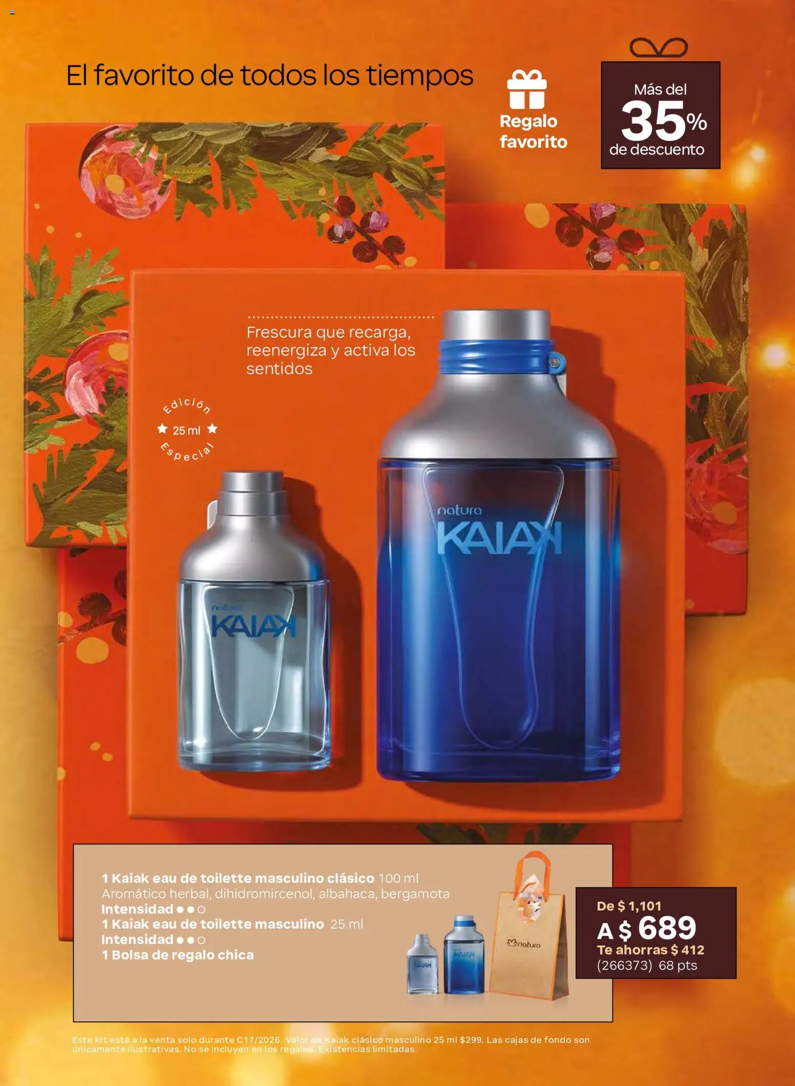 Nuevas ofertas de Natura válidas en toda la República Mexicana desde el 07/11/2026. ¡Encuentra las mejores ofertas en Natura campaña 17 2026! | Página: 19