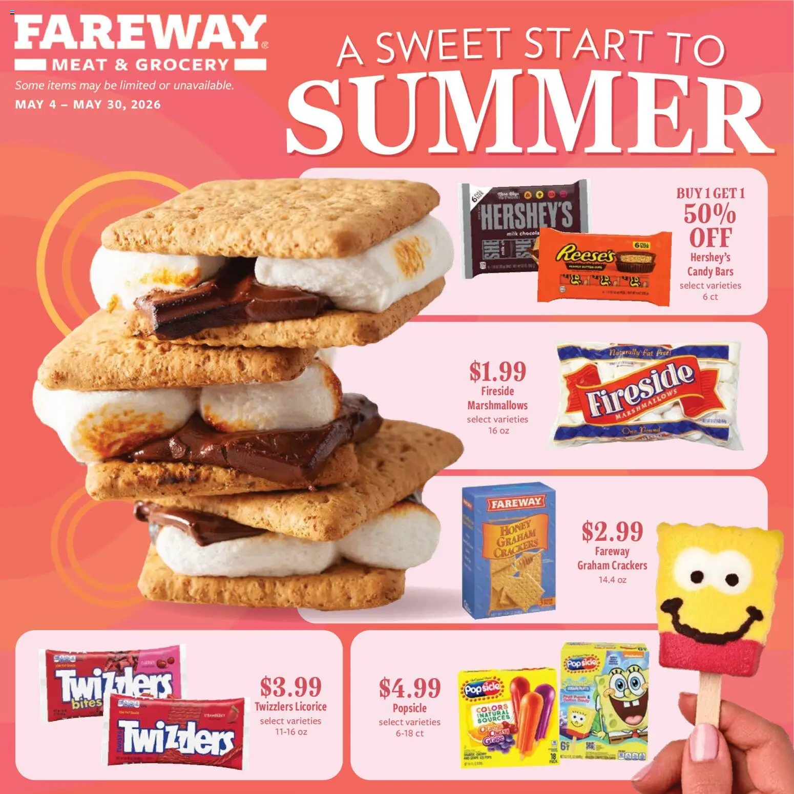 Fareway Monthly Ad - valid from 04.05.2026 | Page: 1 | Products: Milk