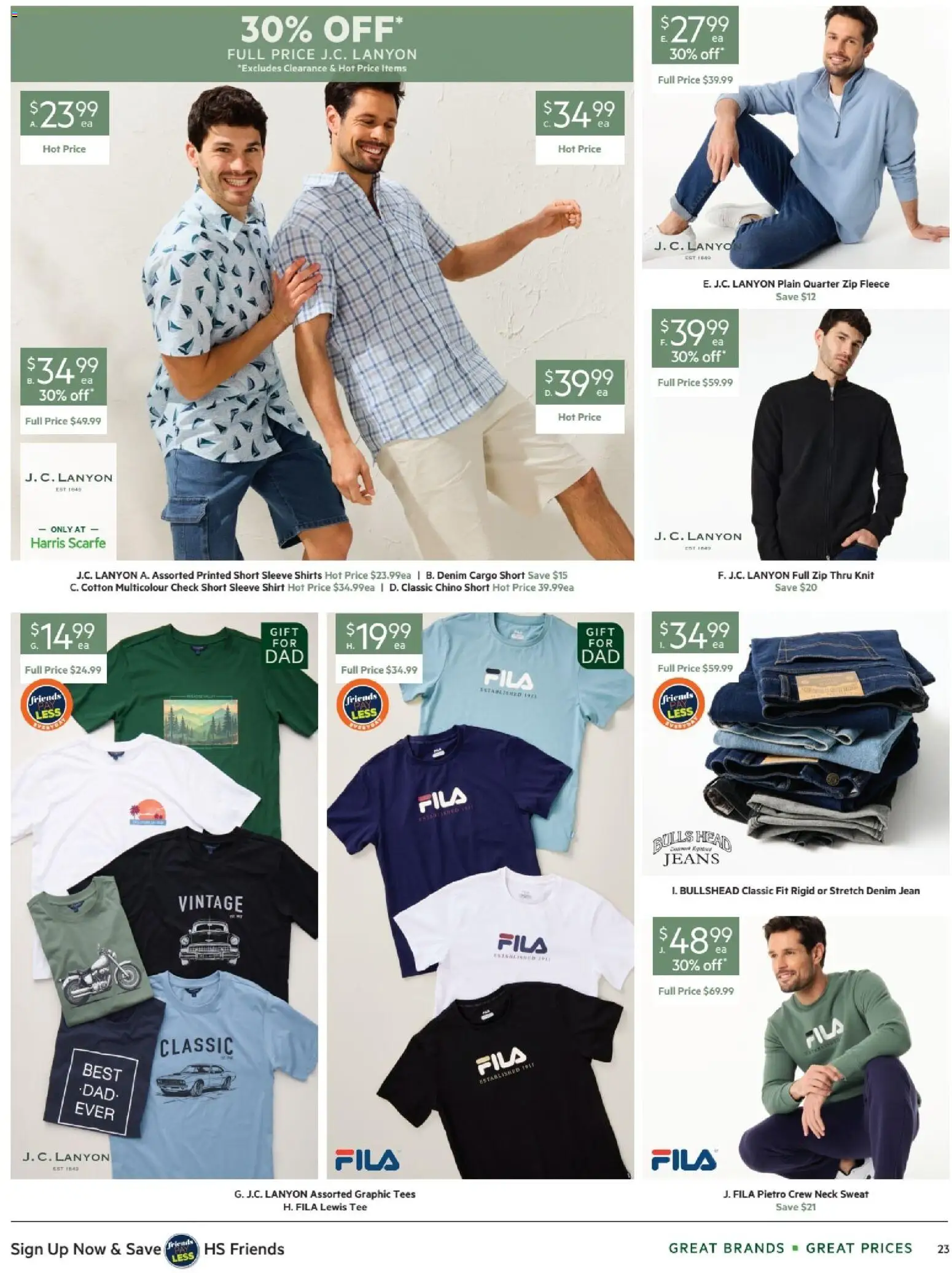 Harris Scarfe catalogue - valid from 20/08/2026 | Page: 23 | Products: Denim, Shirt, Jeans