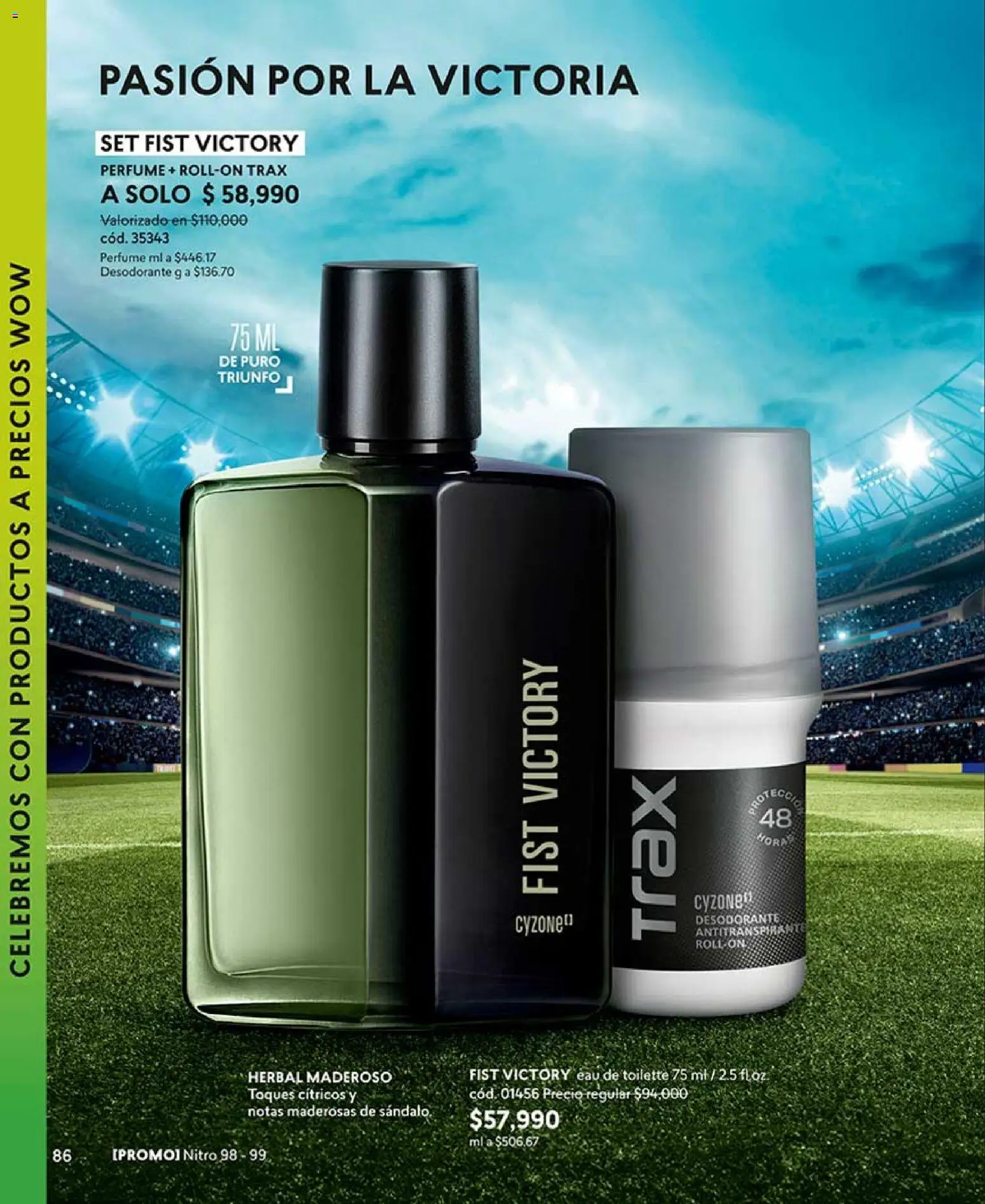 CyZone revista - valida desde el 17.07.2026 | Página: 98 | Productos: Perfume, Eau de toilette, Desodorante