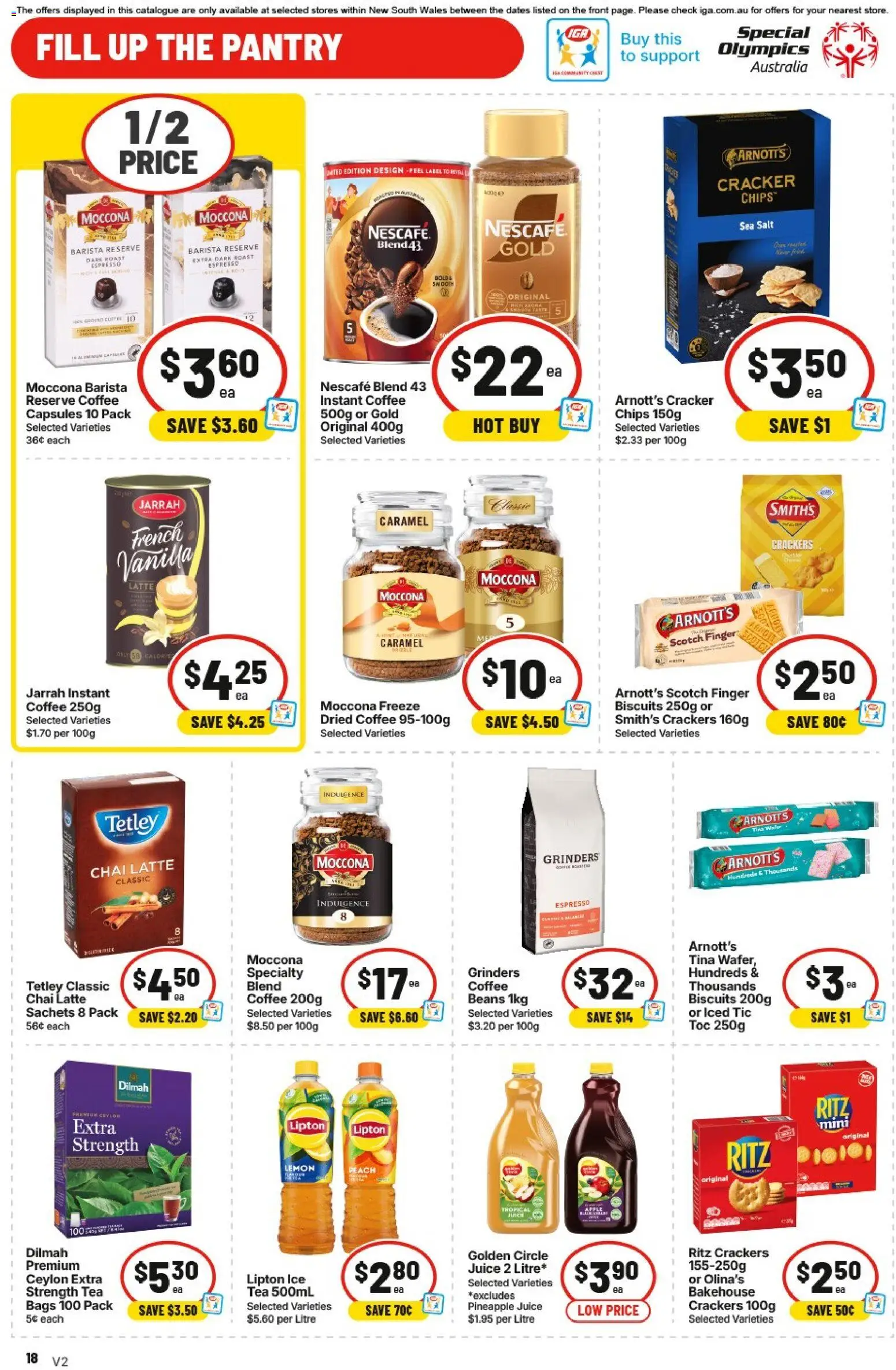 IGA catalogue - valid from 06.05.2026 | Page: 15 | Products: Pineapple, Chips, Biscuits, Salt