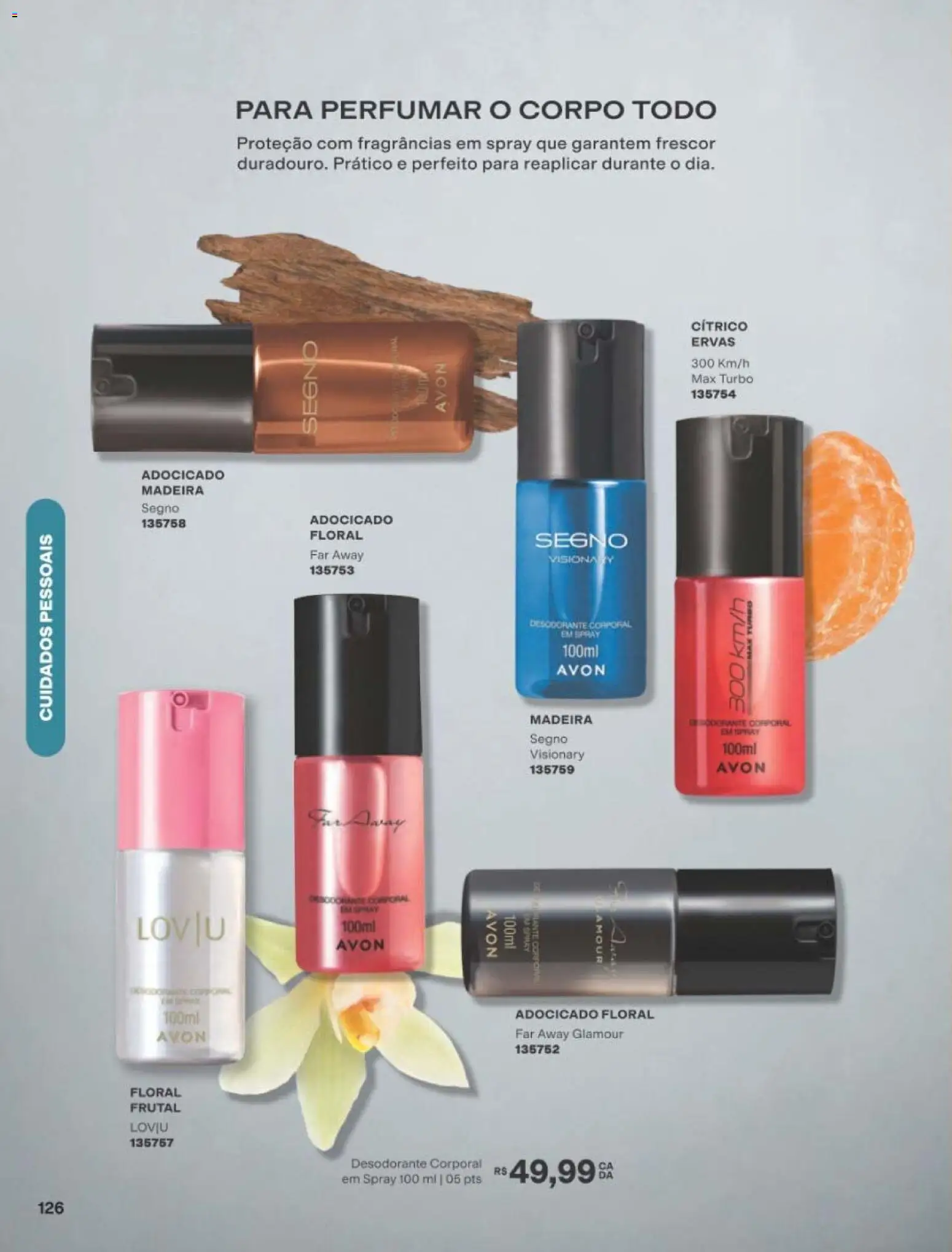 Avon Folheto - válido de 19/07/2026 | Página: 126 | Produtos: Desodorante