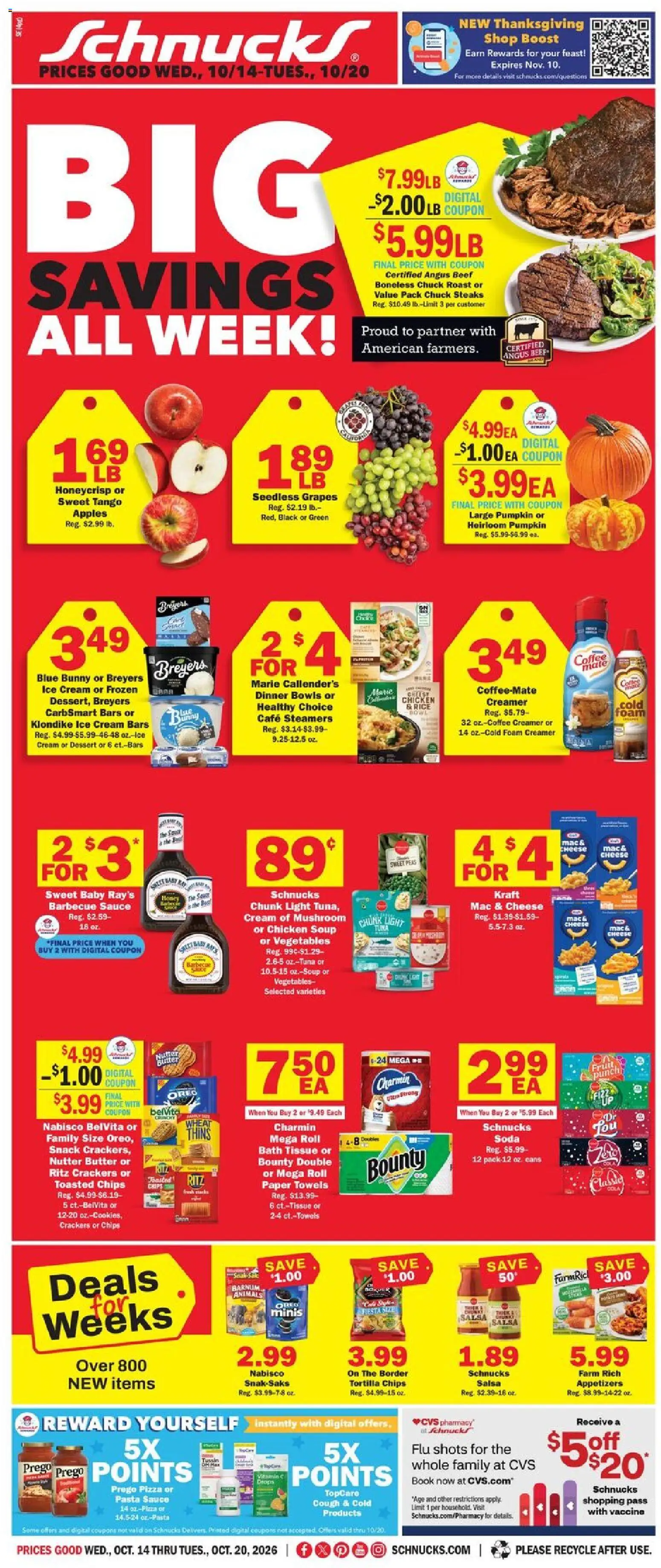 Schnucks Weekly Ad - valid from 10/14/2026 | Page: 1