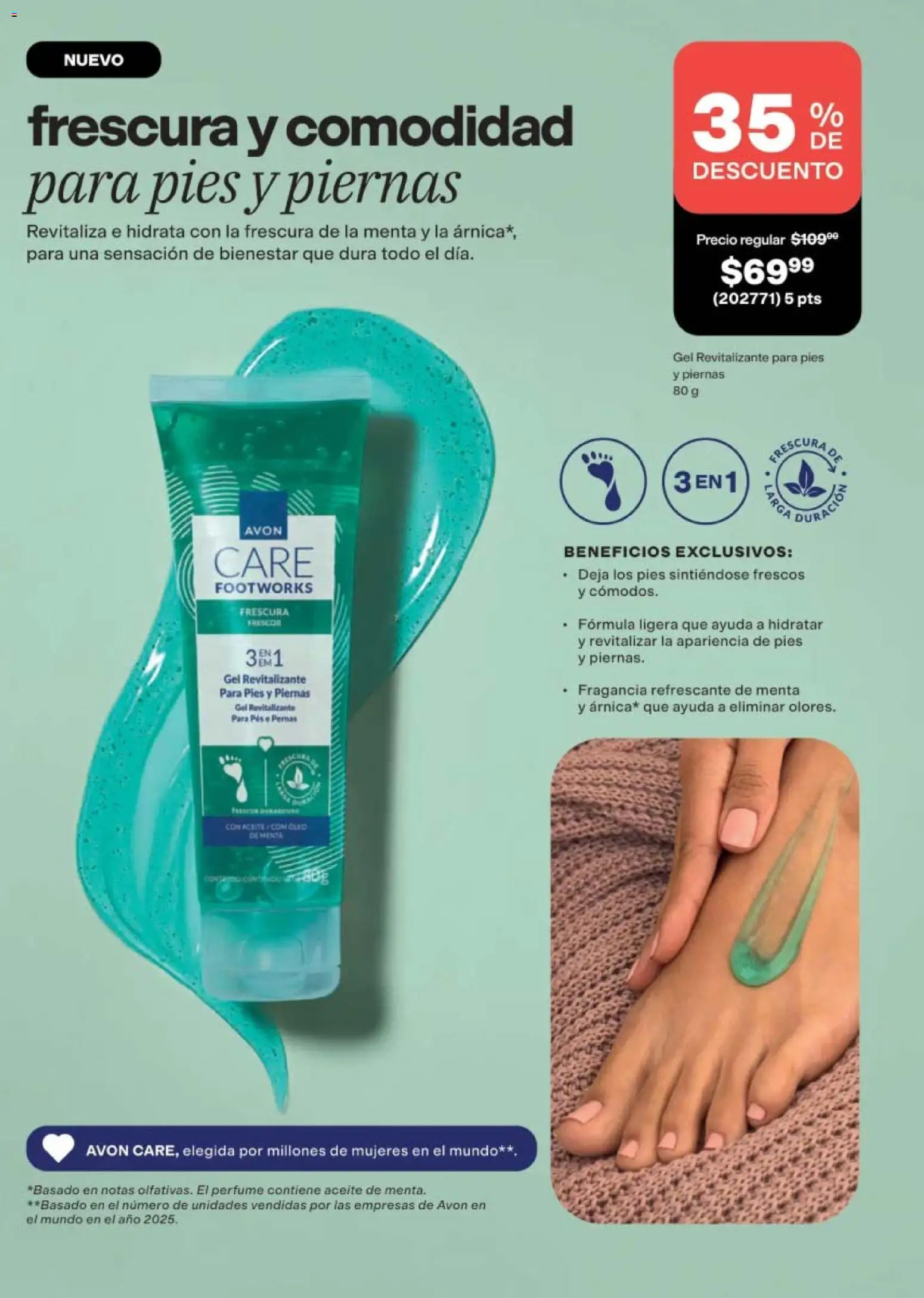 Nuevas ofertas de AVON válidas en toda la República Mexicana desde el 10/07/2026. ¡Encuentra las mejores ofertas en AVON campaña 11 2026! | Página: 137 | Productos: Aceite, Perfume, Fragancia