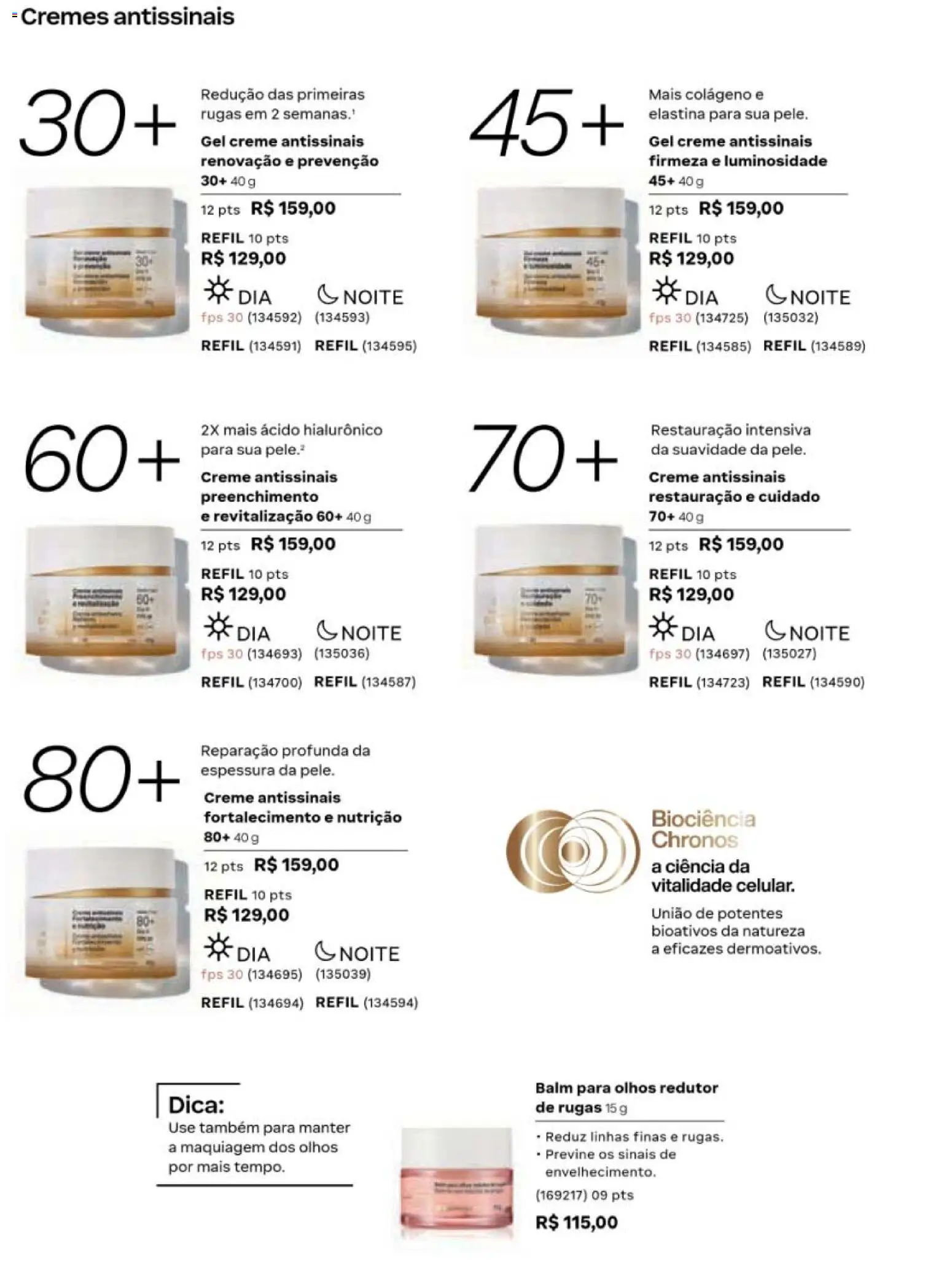 Natura Folheto - válido de 19/07/2026 | Página: 92 | Produtos: Colágeno, Maquiagem, Creme