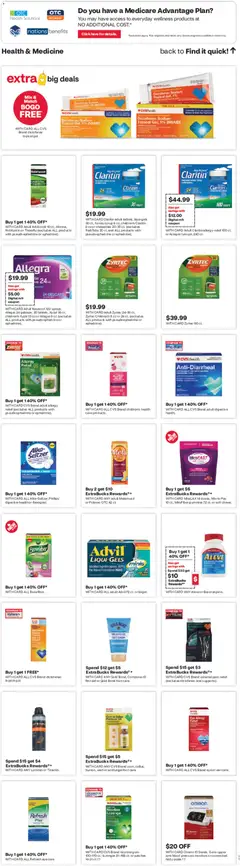 Preview of CVS Pharmacy weekly ads valid from 24.05.2026 | Page: 7 | Products: Cream, Tablet
