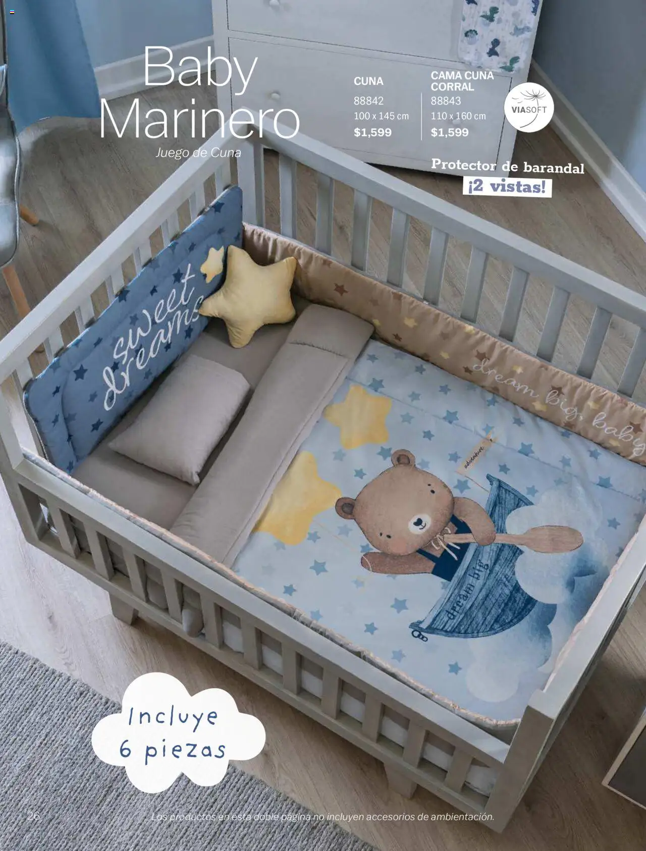 Nuevas ofertas de Vianney válidas en toda la República Mexicana desde el 15/08/2025. ¡Encuentra las mejores ofertas en Vianney - Catálogo Bebé! | Página: 28 | Productos: Juego, Cama, Cuna