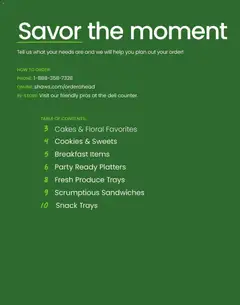 Preview of Shaw's weekly ads valid from 28.11.2025 | Page: 2 | Products: Table, Cookies, Phone, Watch