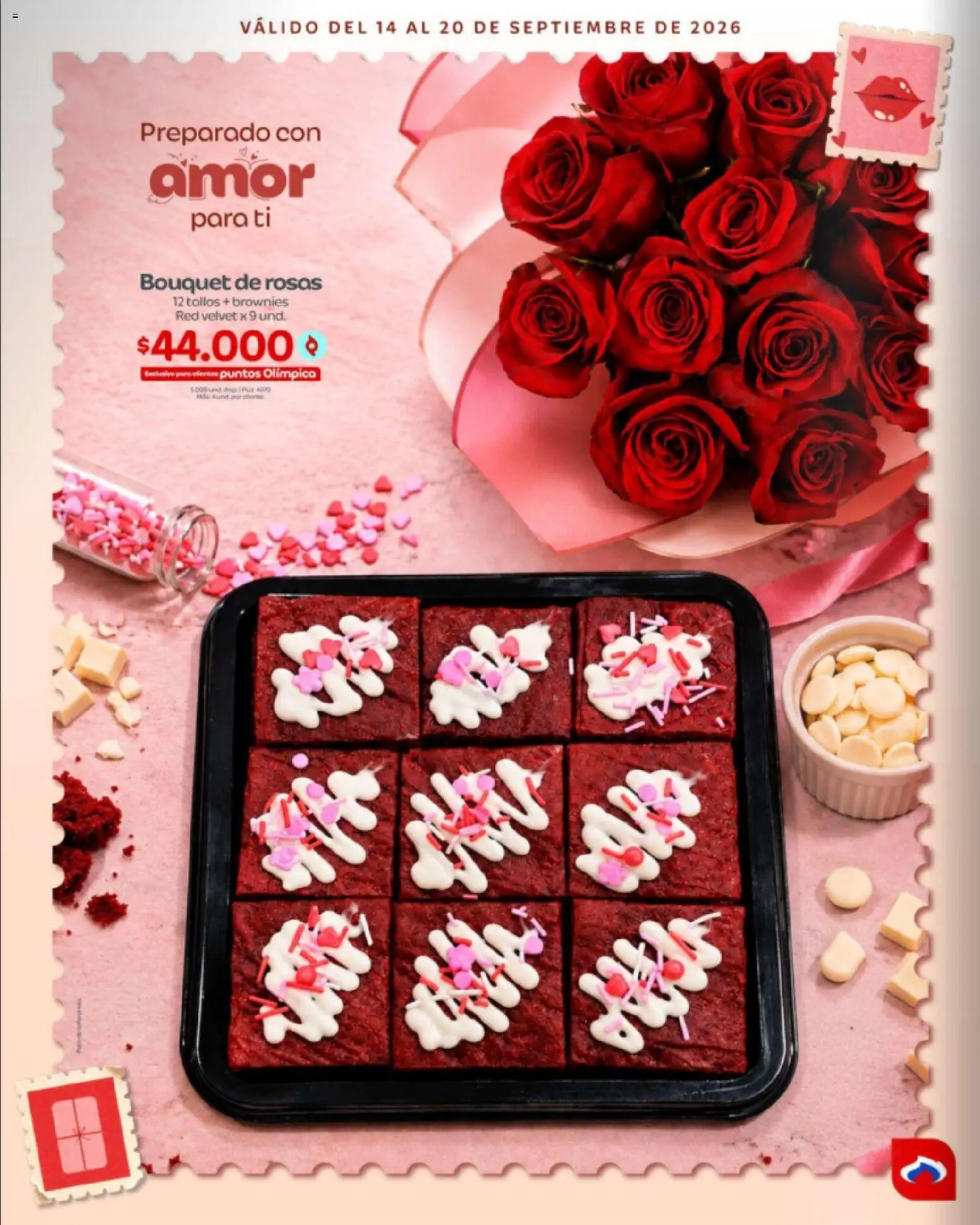 Olímpica revista - valida desde el 14/09/2026 | Página: 4 | Productos: Brownies