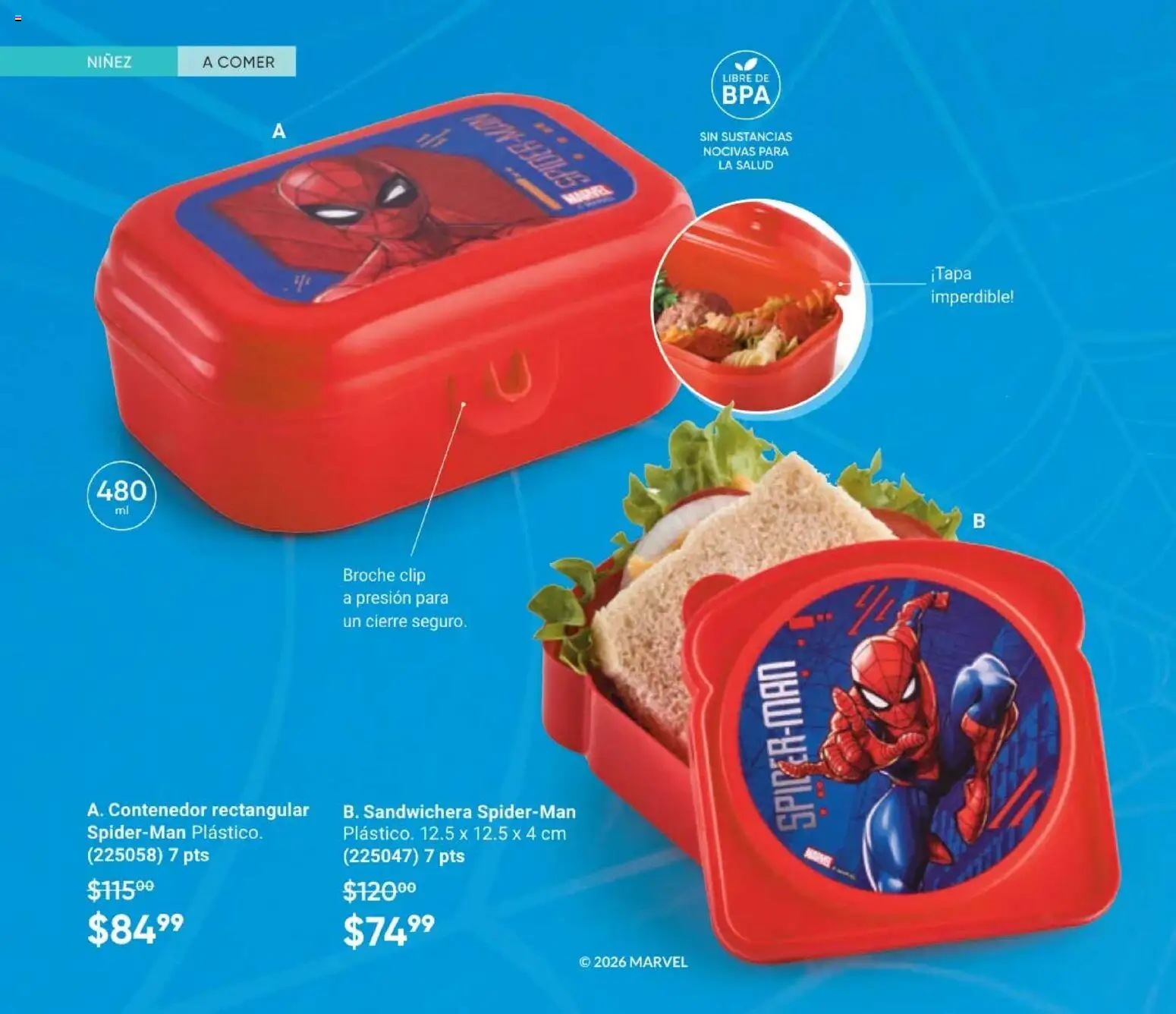 Nuevas ofertas de AVON válidas en toda la República Mexicana desde el 11/09/2026. ¡Encuentra las mejores ofertas en AVON Casa & Estilo 14 2026! | Página: 174 | Productos: Sandwichera, Contenedor