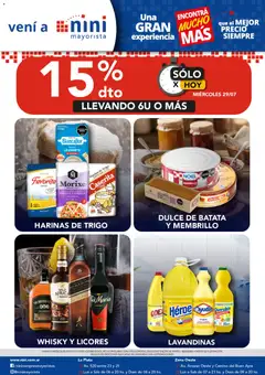 Vista previa NINI Mayorista ofertas válido desde el 29/07/2026