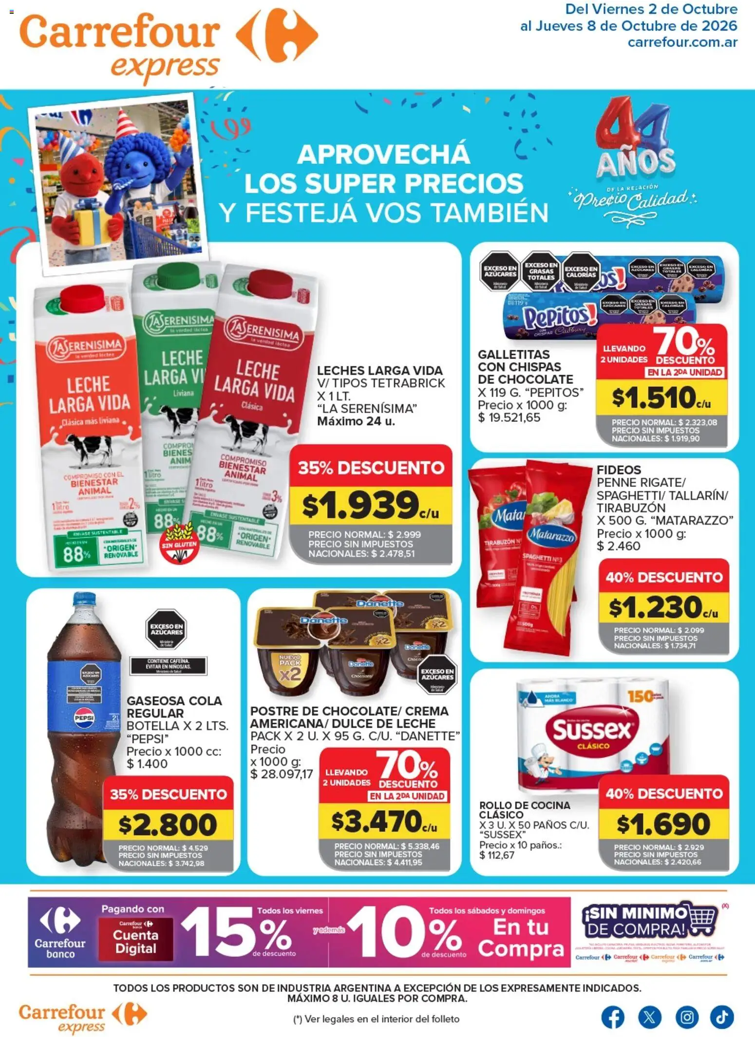 Carrefour Express catálogo │ válido desde el 02/10/2026 | Página: 1
