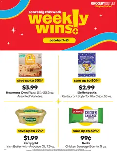 Preview of Grocery Outlet weekly ads valid from 10/07/2026