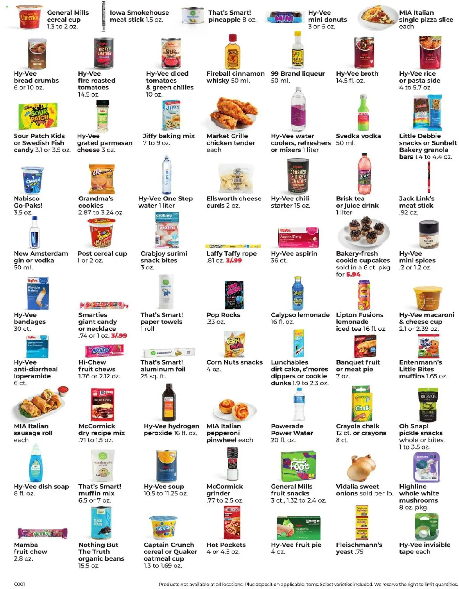 HyVee Special Sales - valid from 29.05.2026 | Page: 2 | Products: Cheese, Pizza, Juice, Pasta