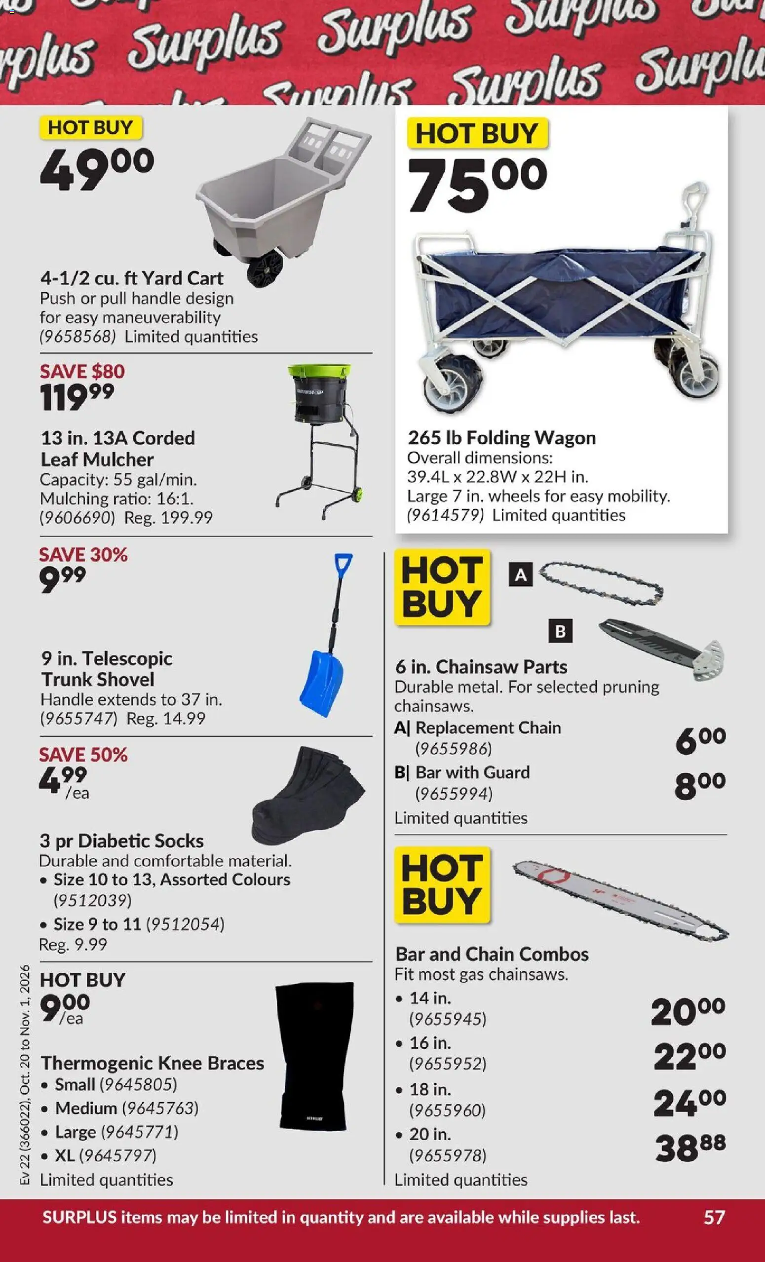 Princess Auto flyer valid from Oct 20, 2026 | Page: 60