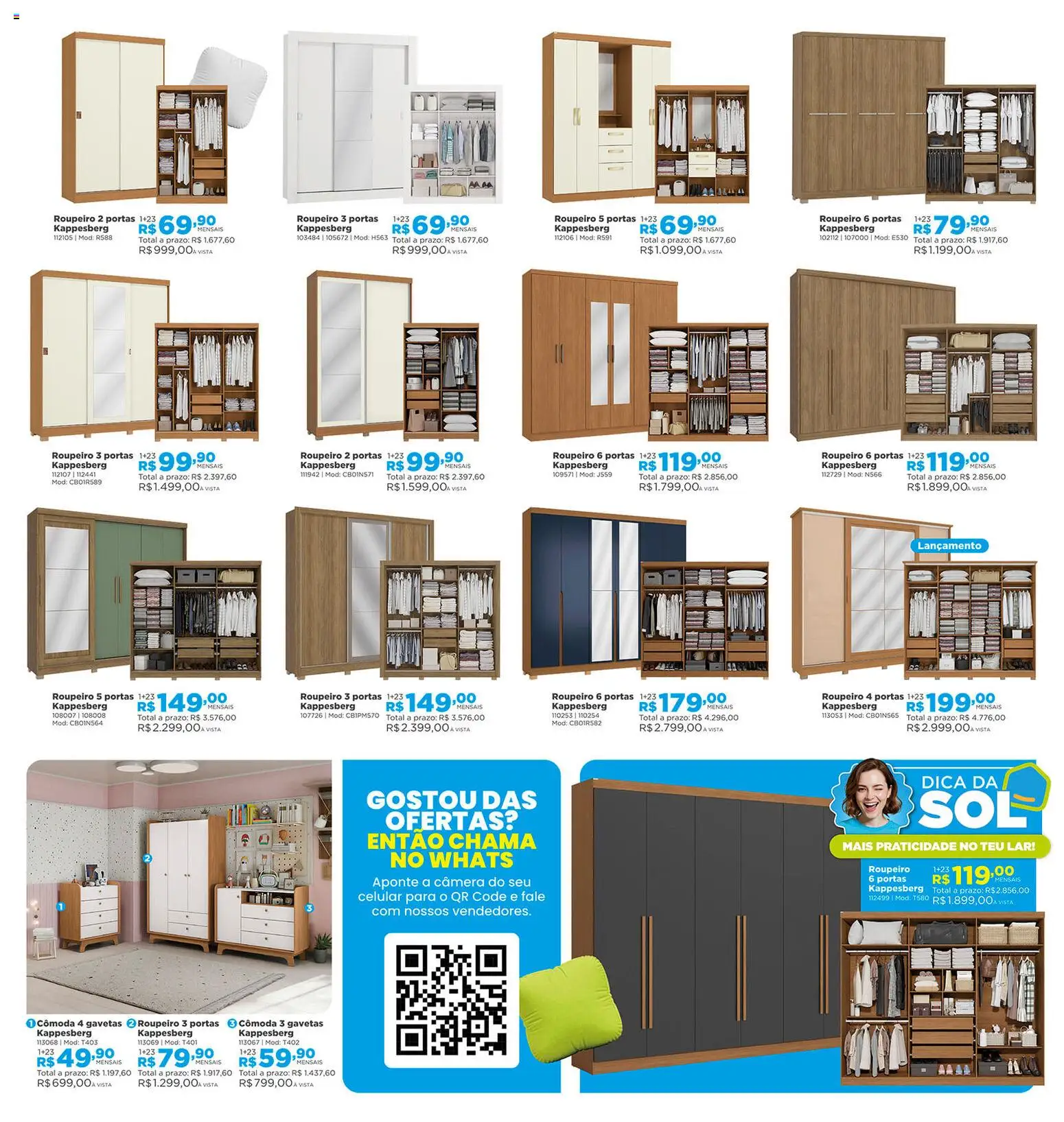Lojas Solar Folheto - válido de 01.04.2026 | Página: 3 | Produtos: Celular, Cômoda, Câmera