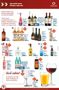 Sam's Club ofertas Dia das Mães - Pré-Visualização do folheto da loja Sam's Club, válido de 28.04.2026 | Página: 5 | Produtos: Espumante, Licor 43, Tequila, Copos
