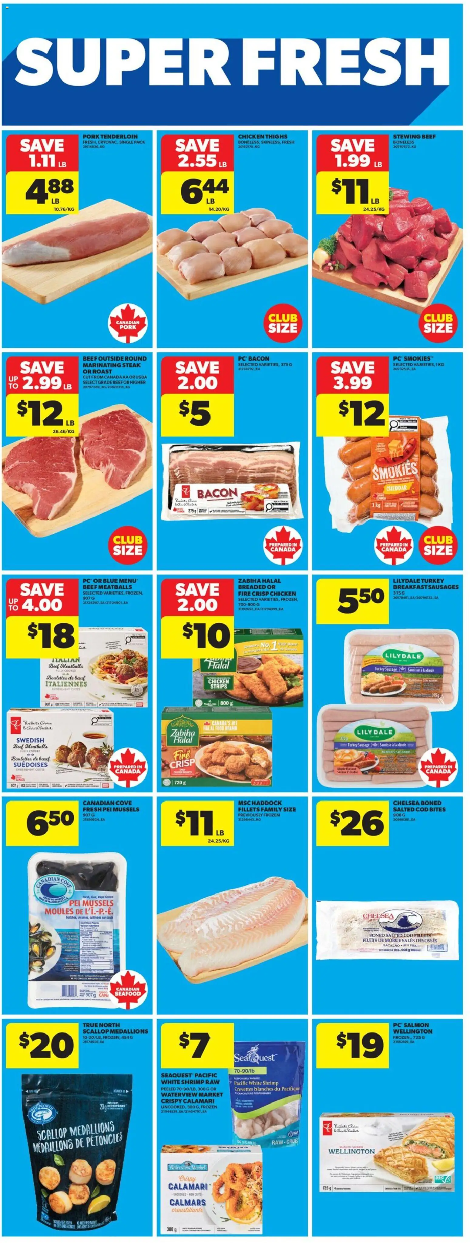 Real Canadian Superstore flyer valid from Sep 17, 2026 | Page: 12