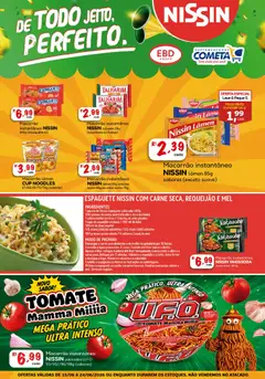 Cometa Supermercados ofertas Nissin e Cargill - Pré-Visualização do folheto da loja Cometa Supermercados, válido de 15/06/2026