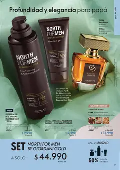 Oriflame Catálogo válido desde el 30.05.2026 | Página: 21 | Productos: Espuma, Perfume, Botella, Papa