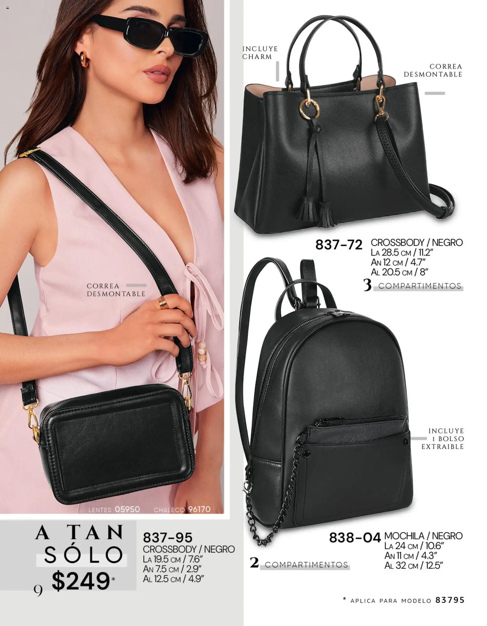 Nuevas ofertas de Cklass válidas en toda la República Mexicana desde el 08/07/2026. ¡Encuentra las mejores ofertas en Cklass catálogo Handbags! | Página: 10 | Productos: Chaleco, Lentes, Bolso, Mochila