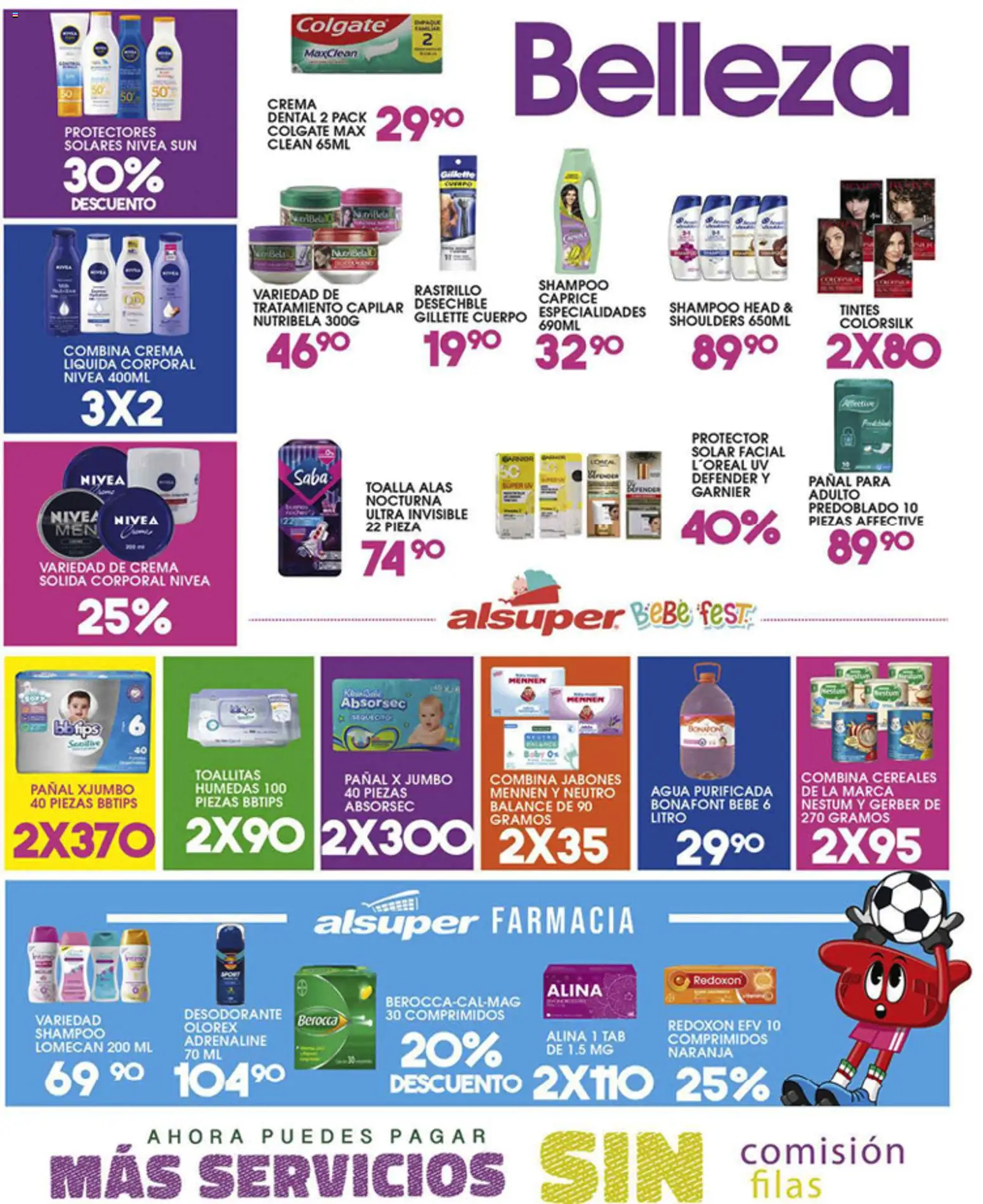 Nuevas ofertas de Alsuper válidas en toda la República Mexicana desde el 03/07/2026. ¡Encuentra las mejores ofertas en Alsuper folleto! | Página: 4
