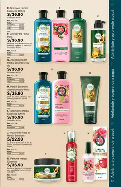 Vista previa de folleto Leonisa - Aliados Leonisa Feliz día, papá de la Leonisa válido desde 15.05.2026 | Página: 13 | Productos: Shampoo, Acondicionador, Té, Perfume