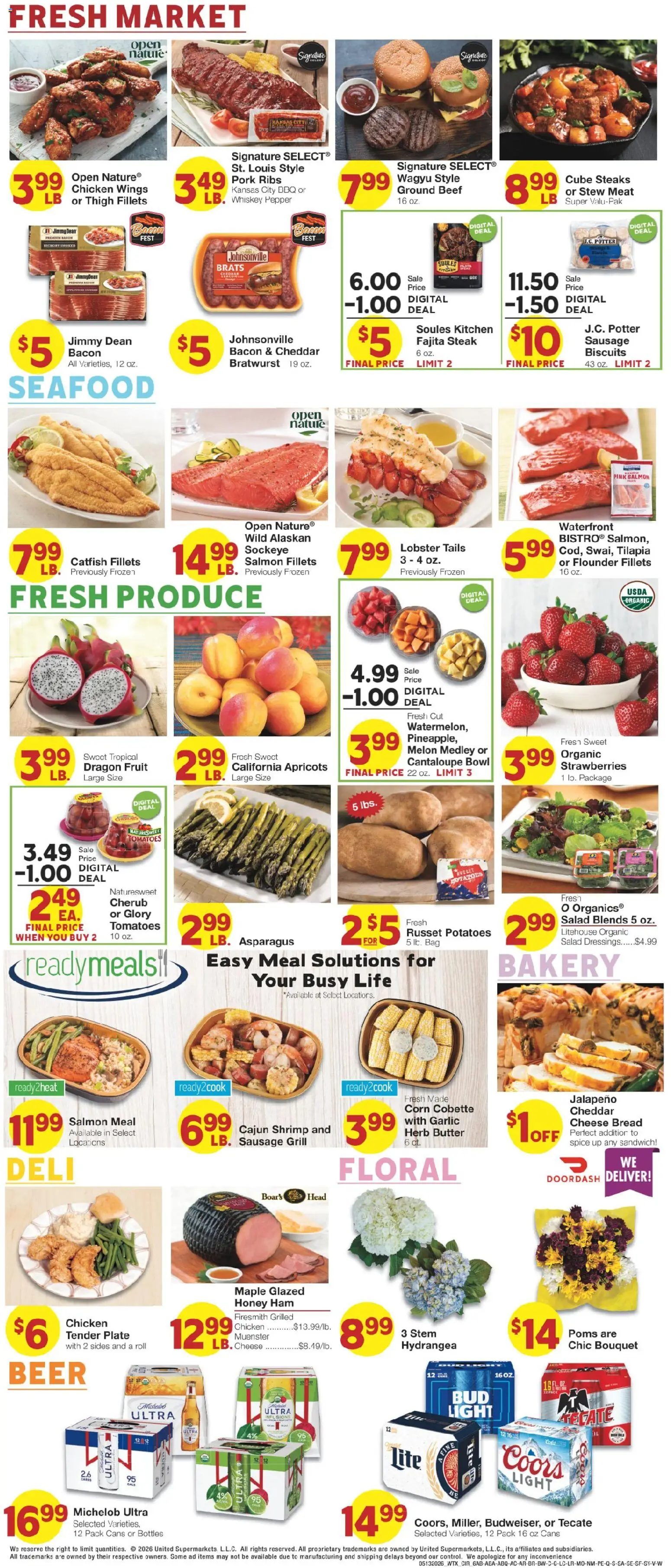 United Supermarkets Weekly Ad - valid from 13.05.2026 | Page: 6