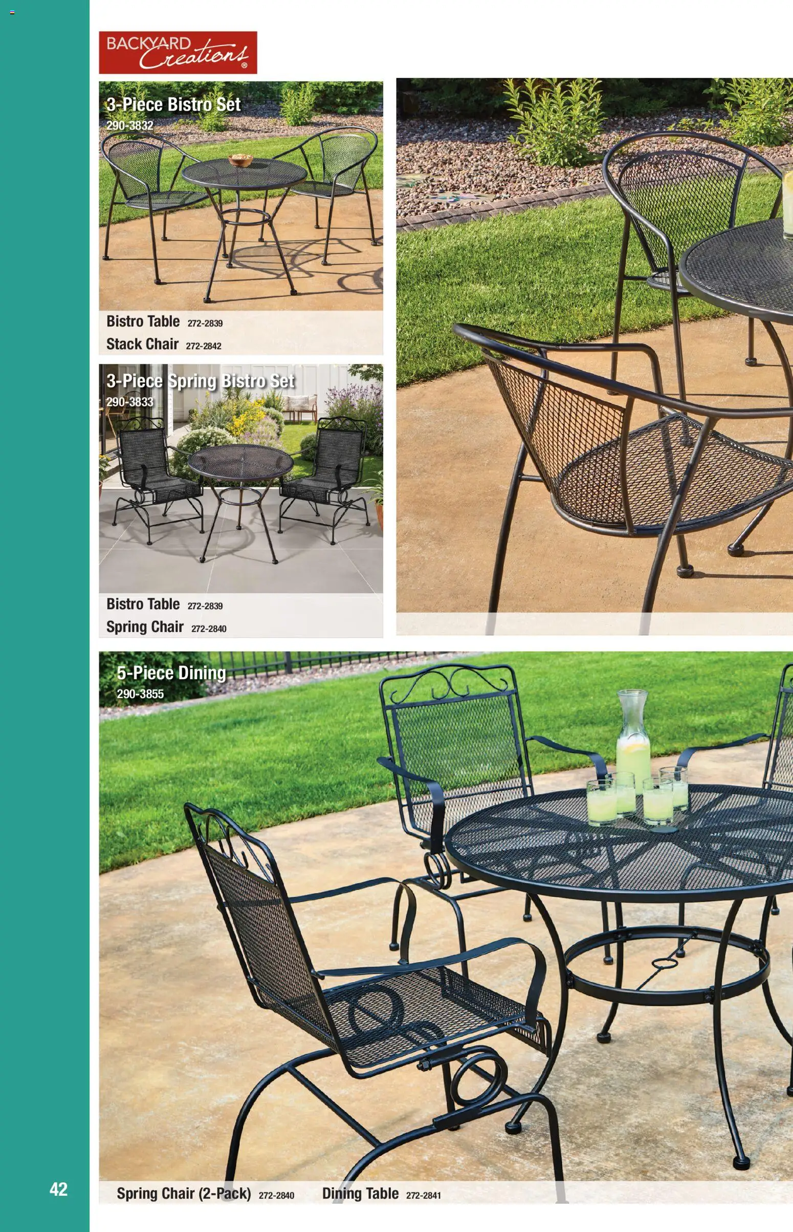 Menards Outdoor Living Catalogue - valid from 02/04/2026 | Page: 42 | Products: Table, Chair