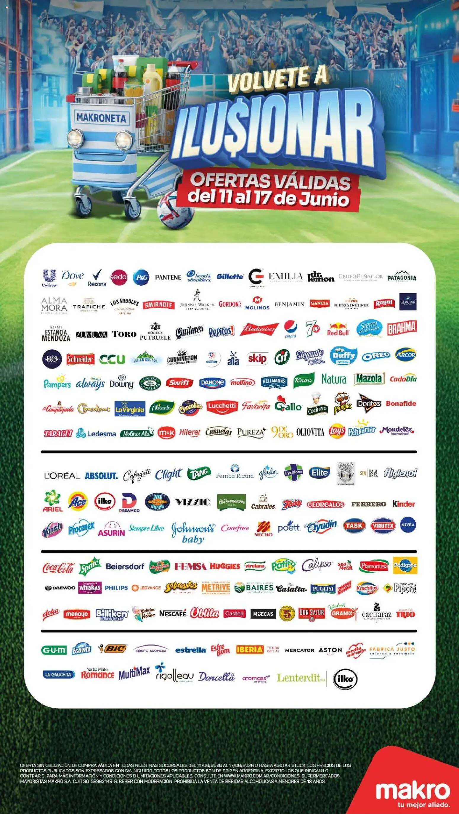 Makro ofertas Volvete a Ilusionar │ válido desde el 11.06.2026 | Página: 2 | Productos: Mate, Yerba, Sierra