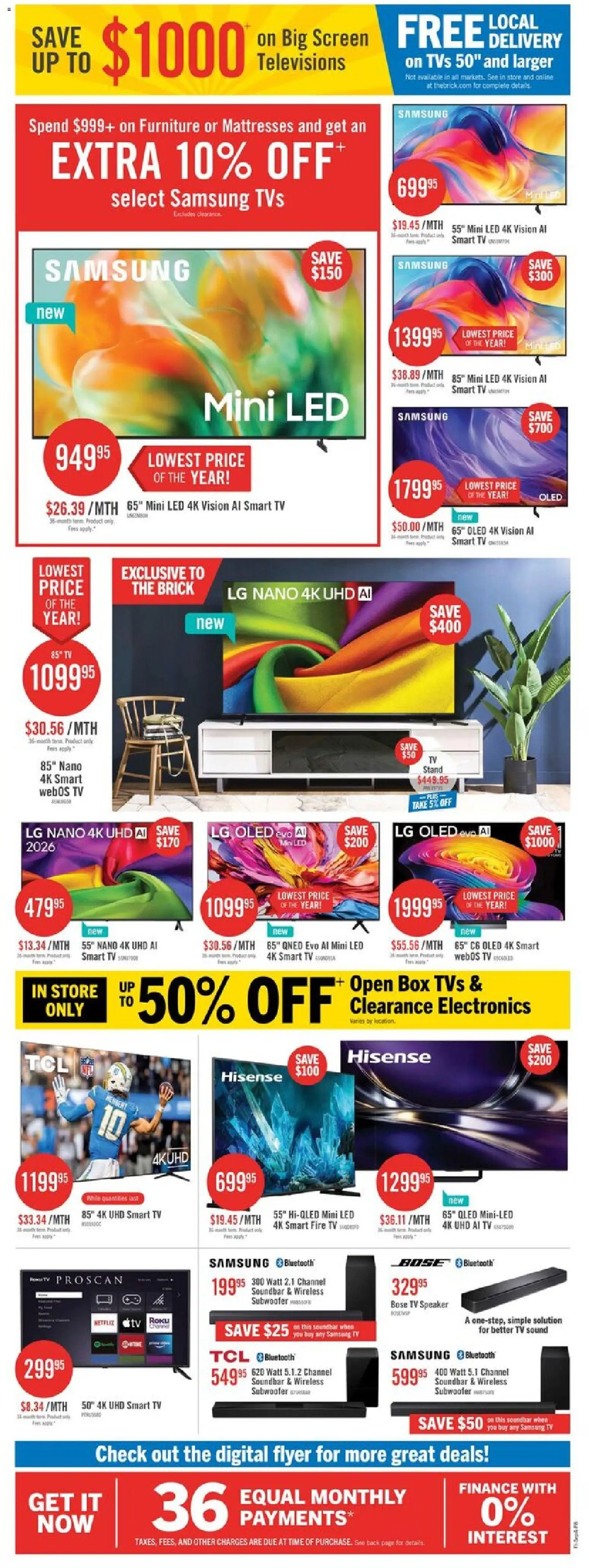 The Brick flyer valid from Sep 3, 2026 | Page: 20