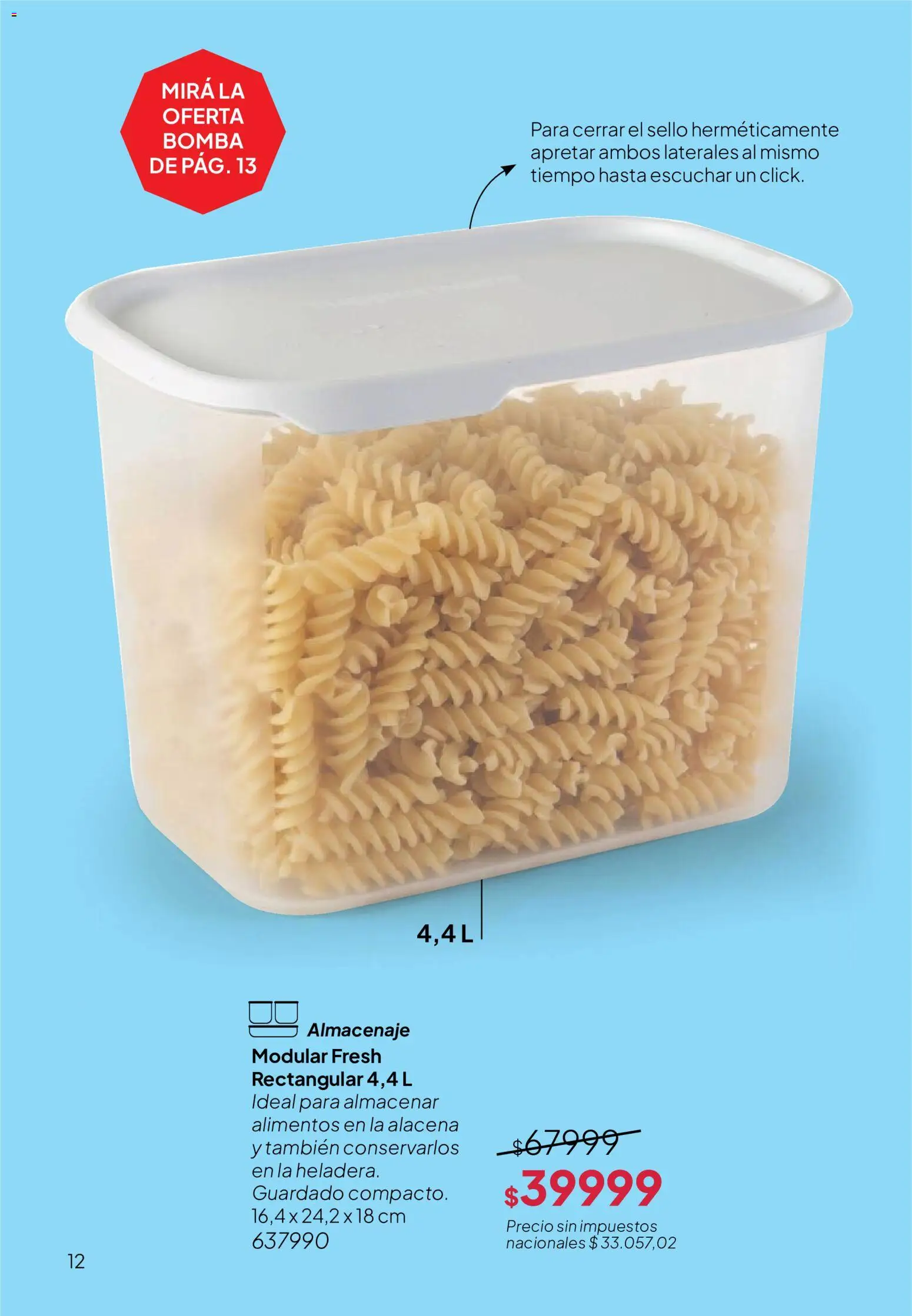 Tupperware Folleto │ válido desde el 04/08/2026 | Página: 14 | Productos: Modular, Alacena