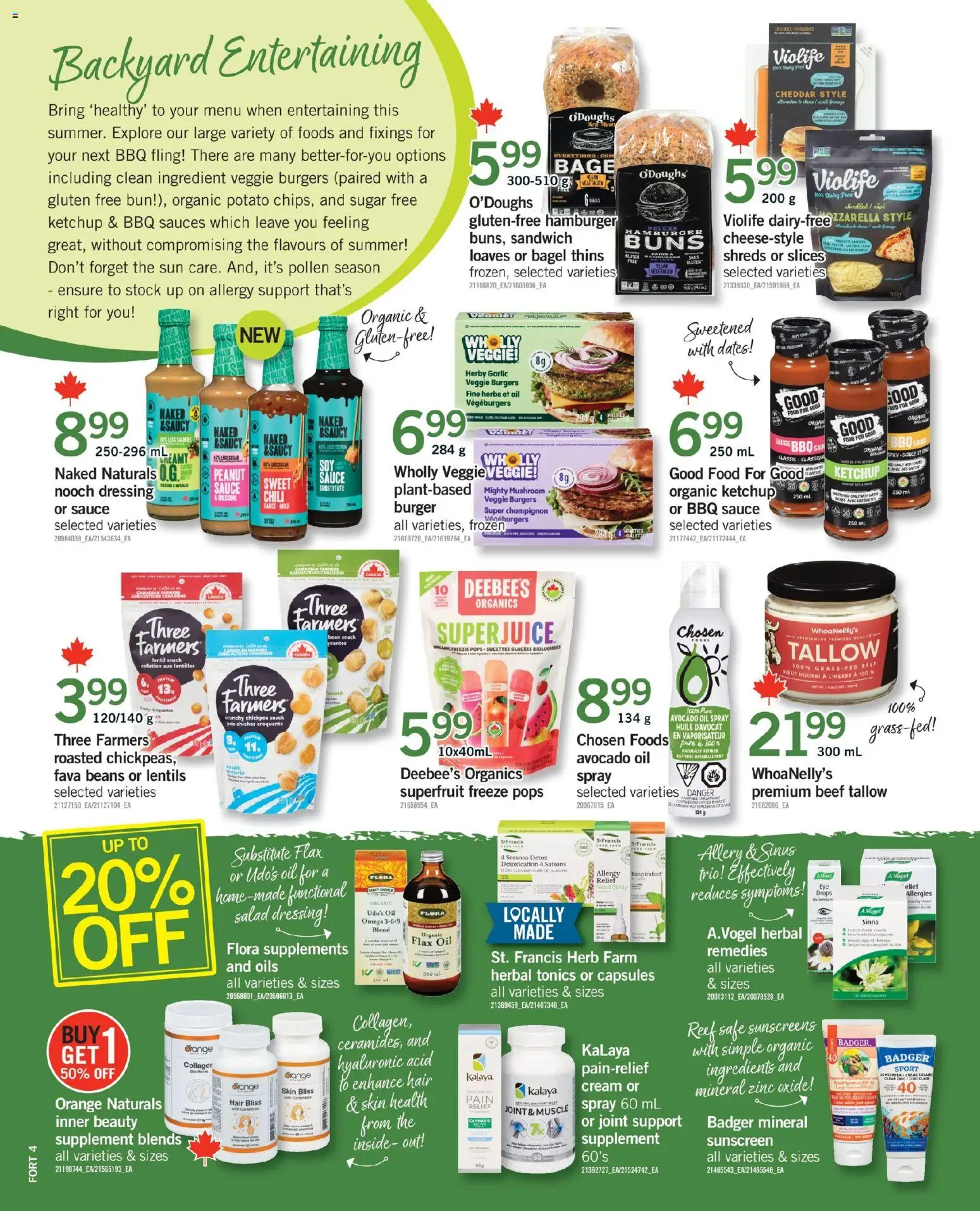 Fortinos flyer valid from 07.05.2026 | Page: 23 | Products: Ketchup, Cream, Salad, Oil