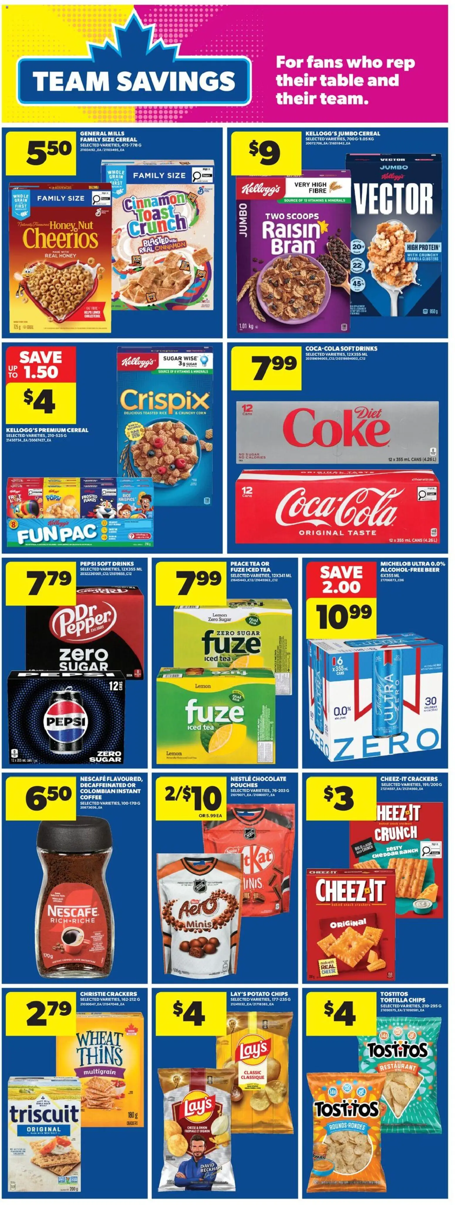 Real Canadian Superstore flyer valid from 11.06.2026 | Page: 13 | Products: Rice, Table, Coffee, Beer