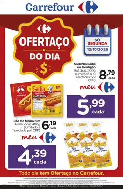 Carrefour ofertas do Dia - Pré-Visualização do folheto da loja Carrefour, válido de 12/10/2026