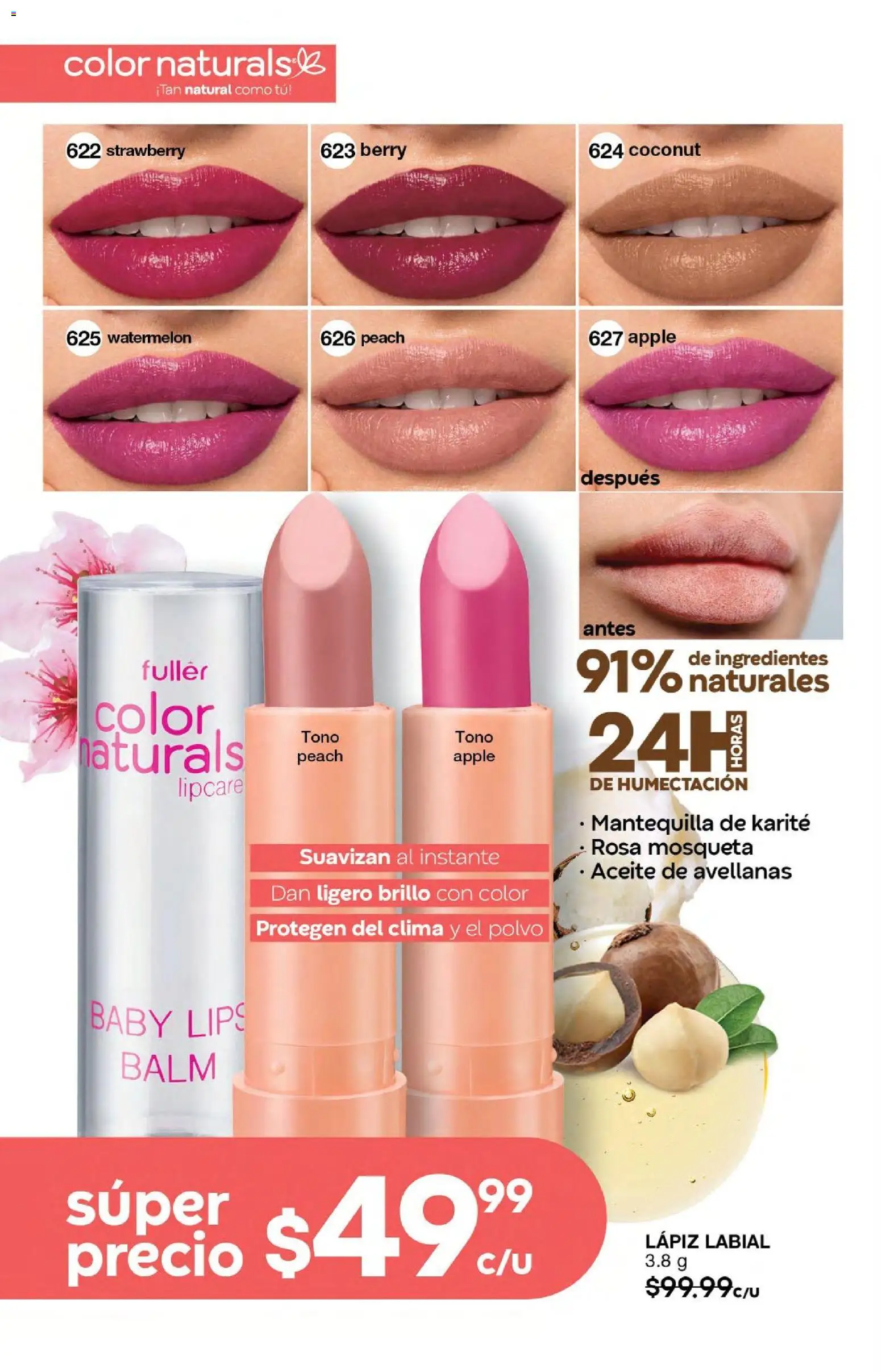 Nuevas ofertas de Fuller válidas en toda la República Mexicana desde el 24.06.2026. ¡Encuentra las mejores ofertas en Fuller campaña 6 2026! | Página: 158 | Productos: Brillo, Aceite, Polvo, Lápiz labial