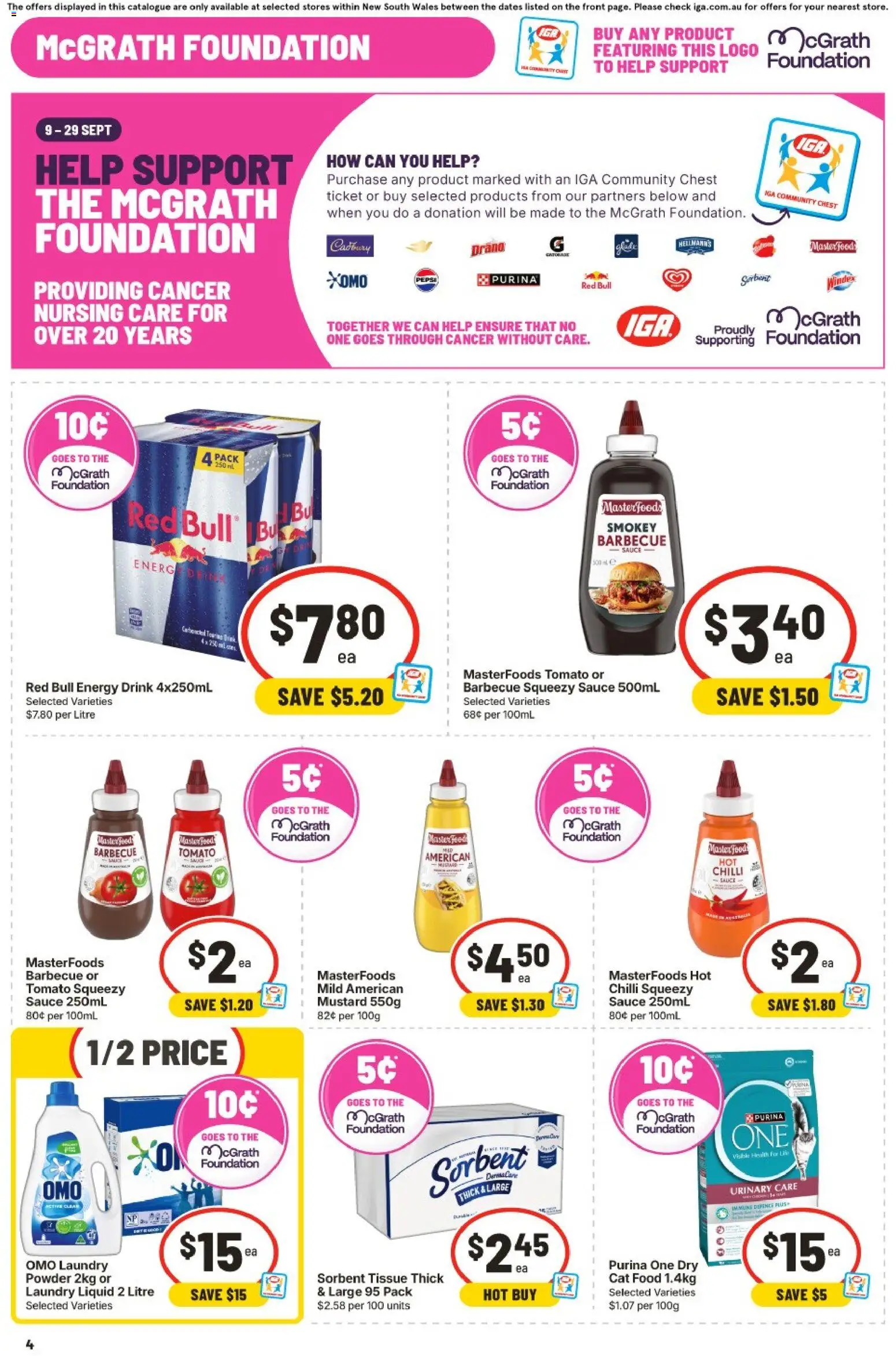 IGA catalogue - valid from 23/09/2026 | Page: 7 | Products: Food, Powder, Sauce, Laundry