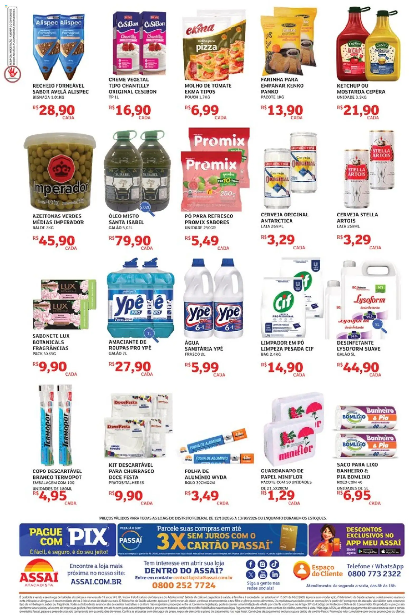 Assaí Atacadista Folheto - válido de 12/10/2026 | Página: 2