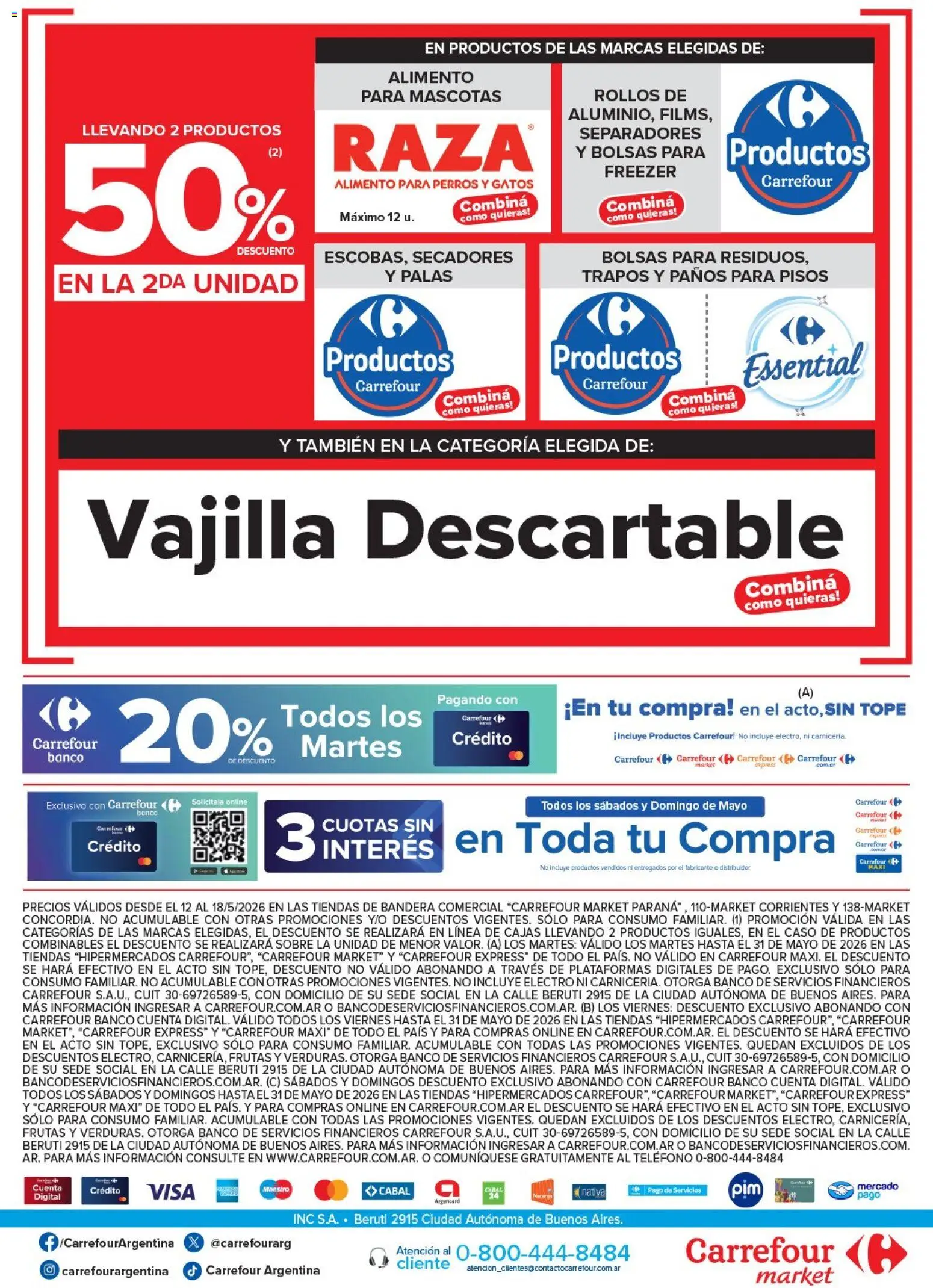 Carrefour Market - Market Paraná y Concordia │ válido desde el 12.05.2026 | Página: 5