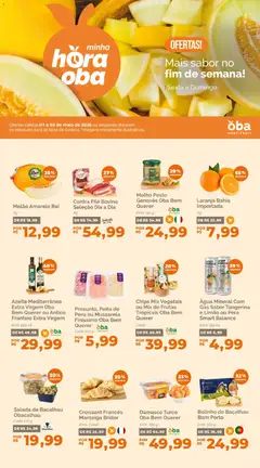 Oba Hortifruti - Ofertas da semana - Pré-Visualização do folheto da loja Oba Hortifruti, válido de 01.05.2026
