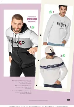 Vista previa de SC Pakar catálogo Ropa, nuevo folleto de la tienda, válido en México a partir del 30.01.2026 | Página: 237 | Productos: Algodón, Sudadera, Playera