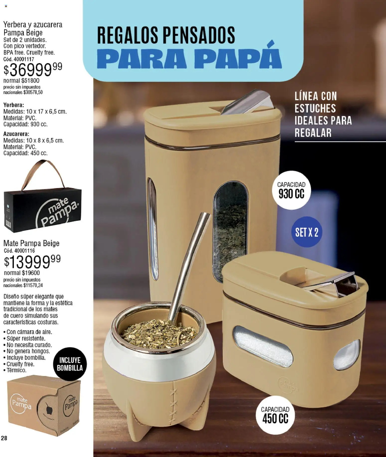 Millanel - Catálogo │ válido desde el 25.05.2026 | Página: 28 | Productos: Pico, Cámara, Azucarera, Papa