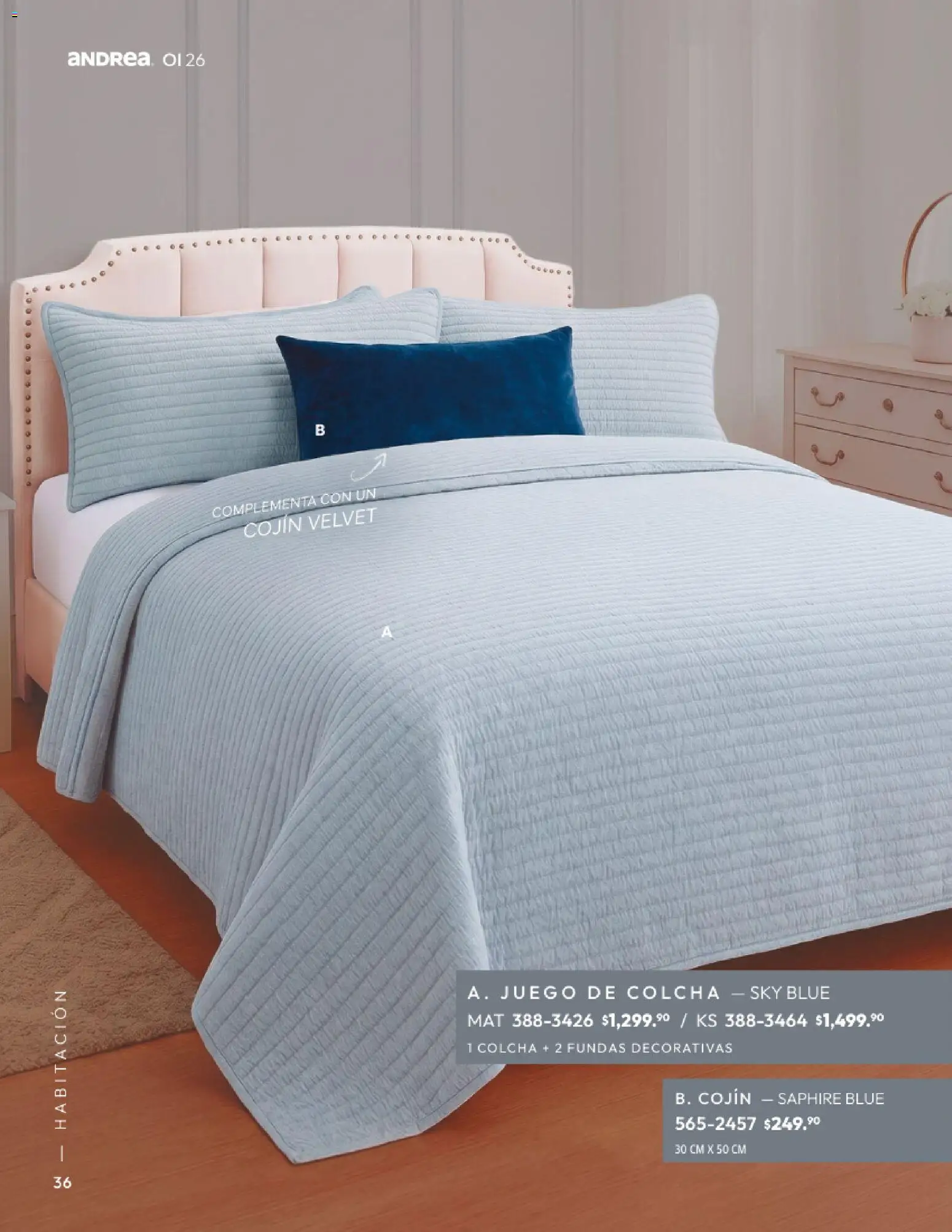 Nuevas ofertas de Andrea válidas en toda la República Mexicana desde el 01/09/2026. ¡Encuentra las mejores ofertas en Andrea catálogo Home! | Página: 36