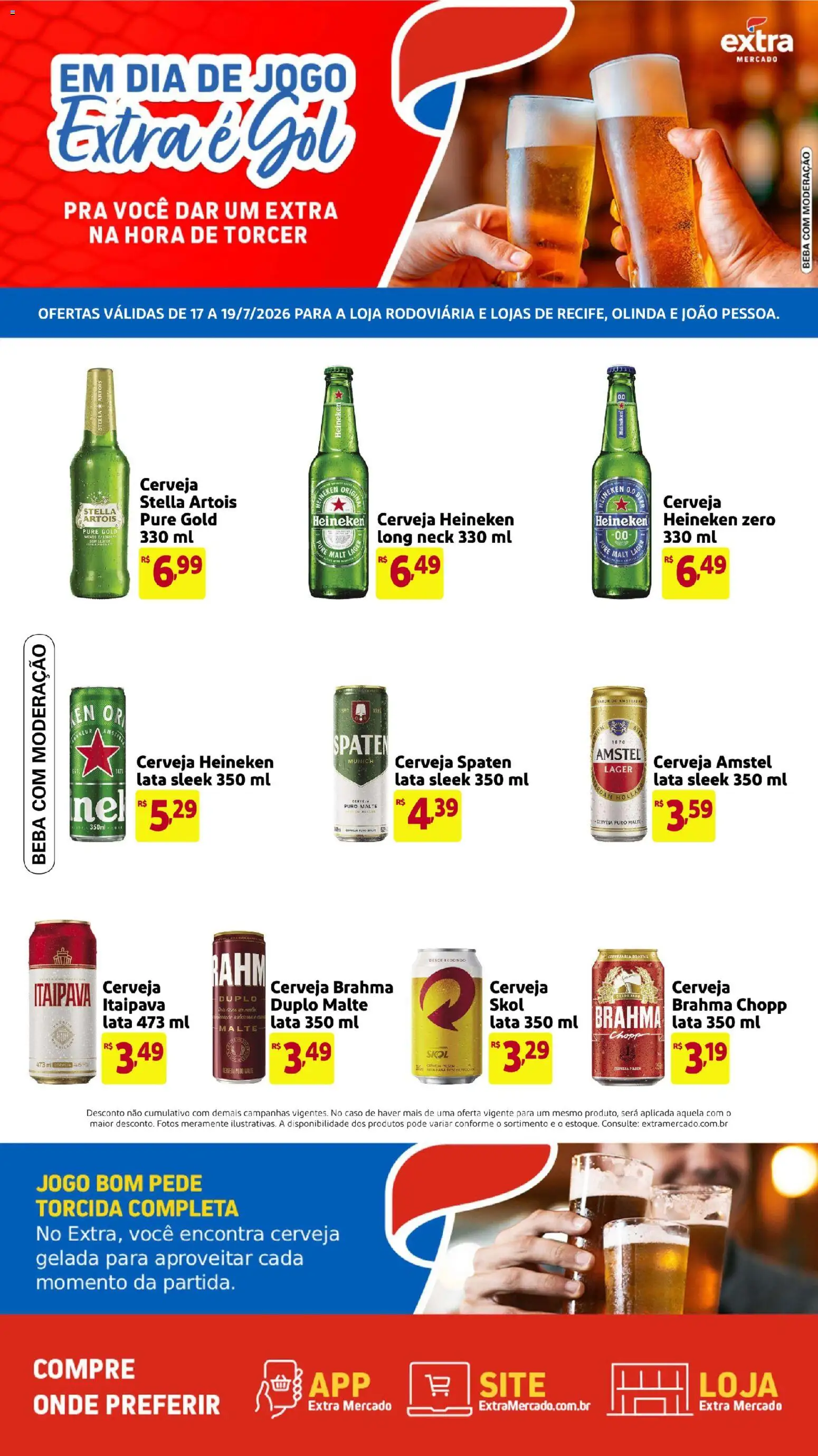 Folheto Extra ofertas de Mercado Viral Gol de 17/07/2026 catalogue cover